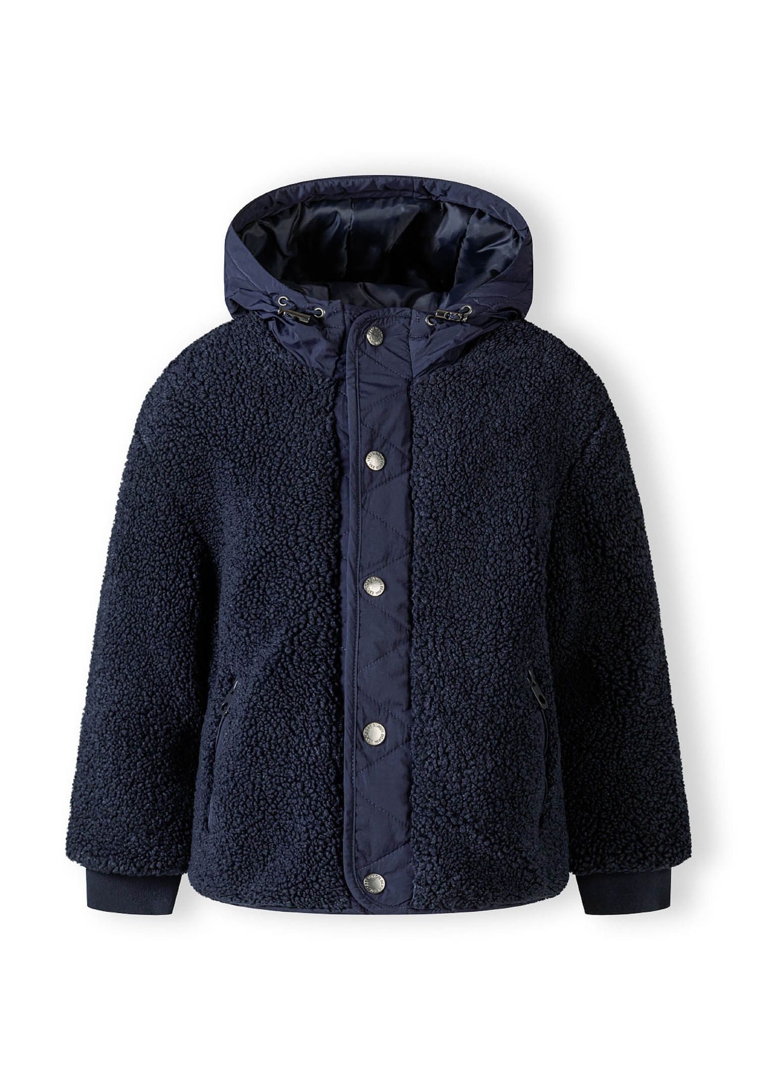 MINOTI Fleecejacke Borg-Jacke mit Kapuze und günstig online kaufen