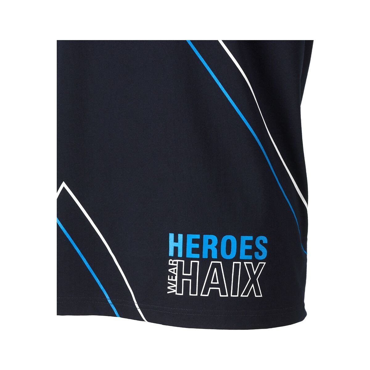 haix Kurzarmshirt Shirt Flame Komfortables T-Shirt mit auffälligem Design, ideal für Sport, Arbeit