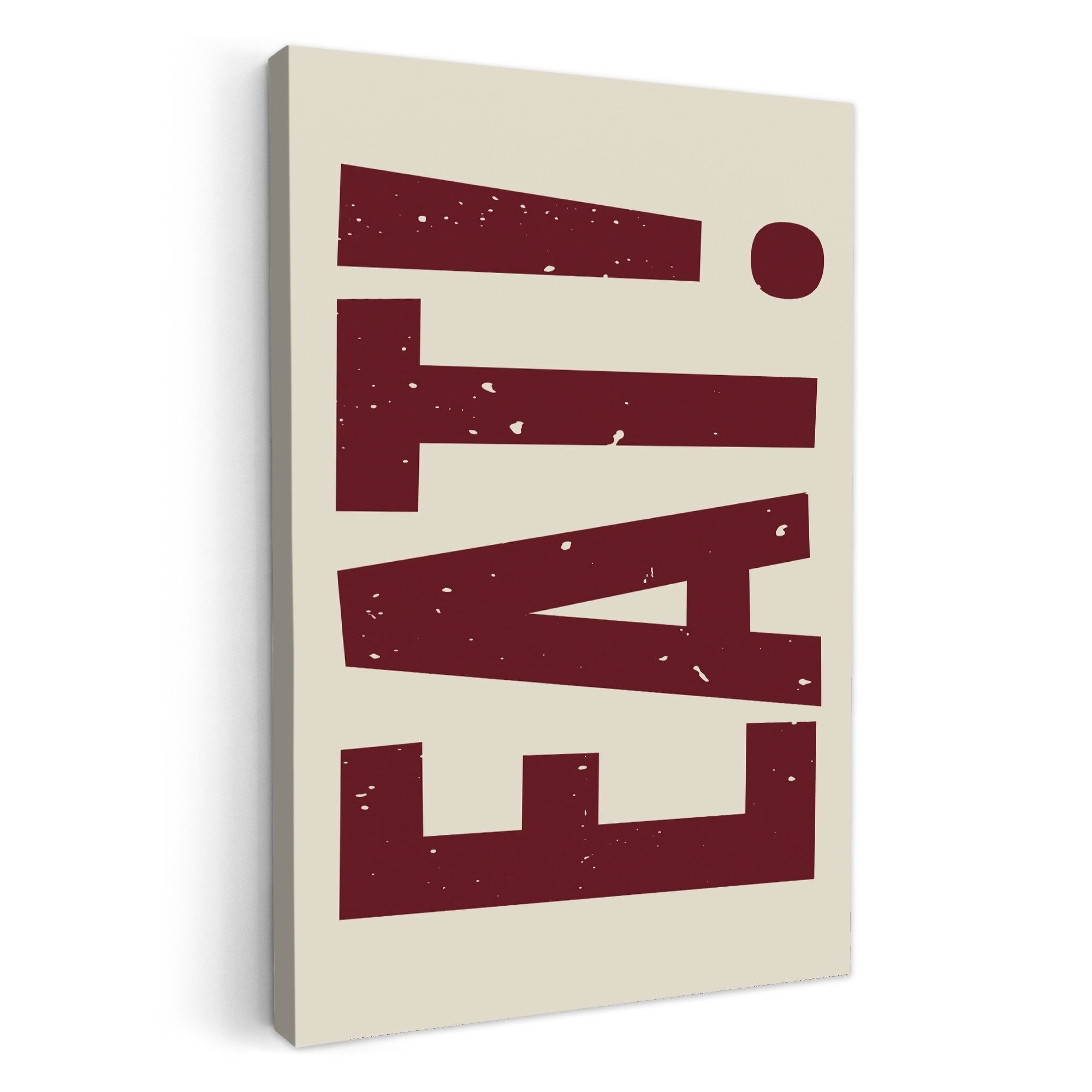 OneMillionCanvasses® Leinwandbild Rot - Lebensmittel - günstig online kaufen