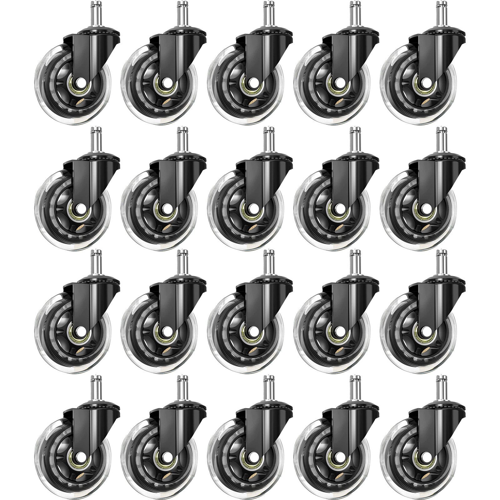 BlingBin Stuhlrolle 5 Stück Rollen für Bürostuhl Caster Schreibtisch Stuhl günstig online kaufen