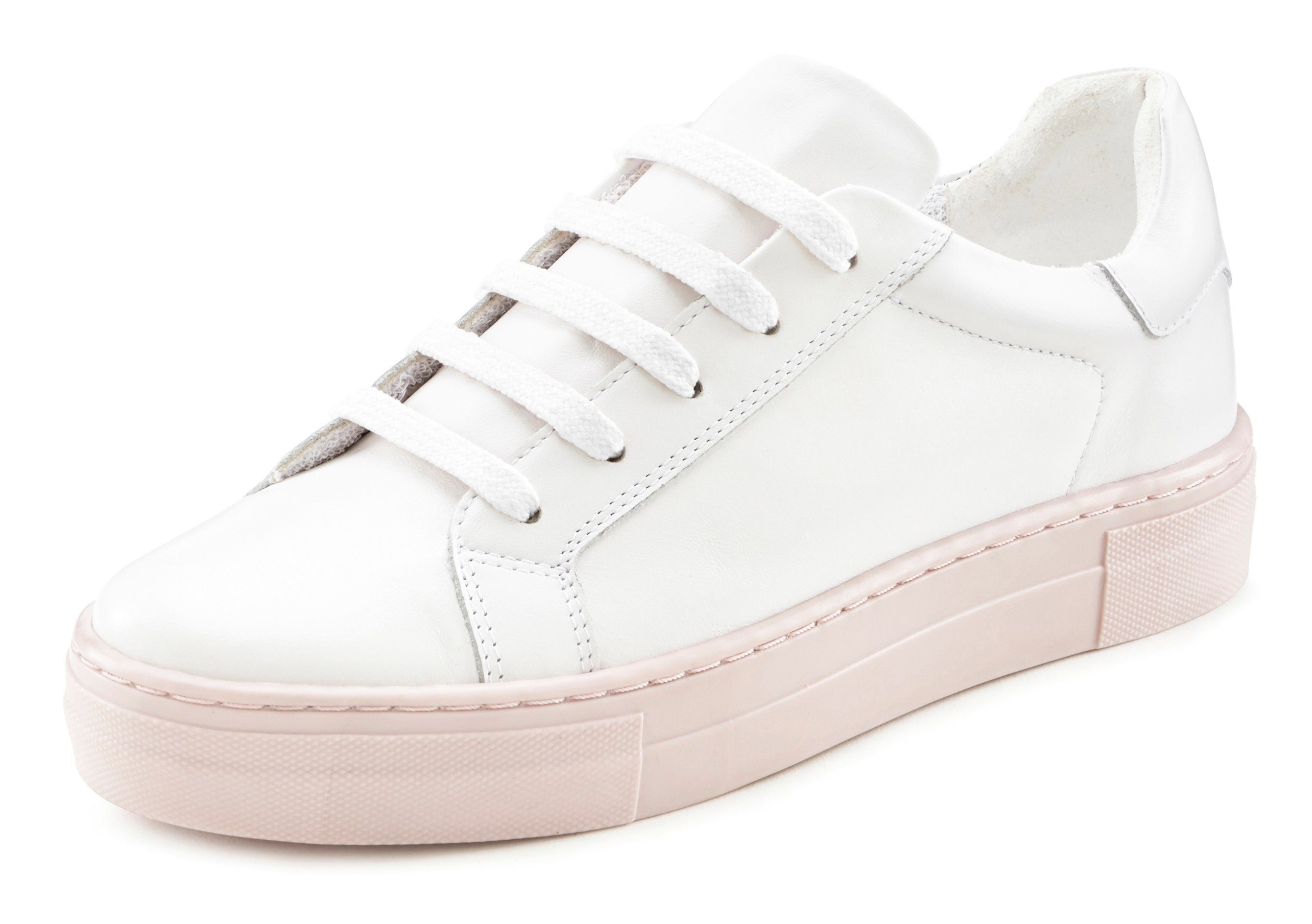 Elbsand Sneaker Schnürhalbschuh, Freizeitschuh, Leder, weiches günstig online kaufen