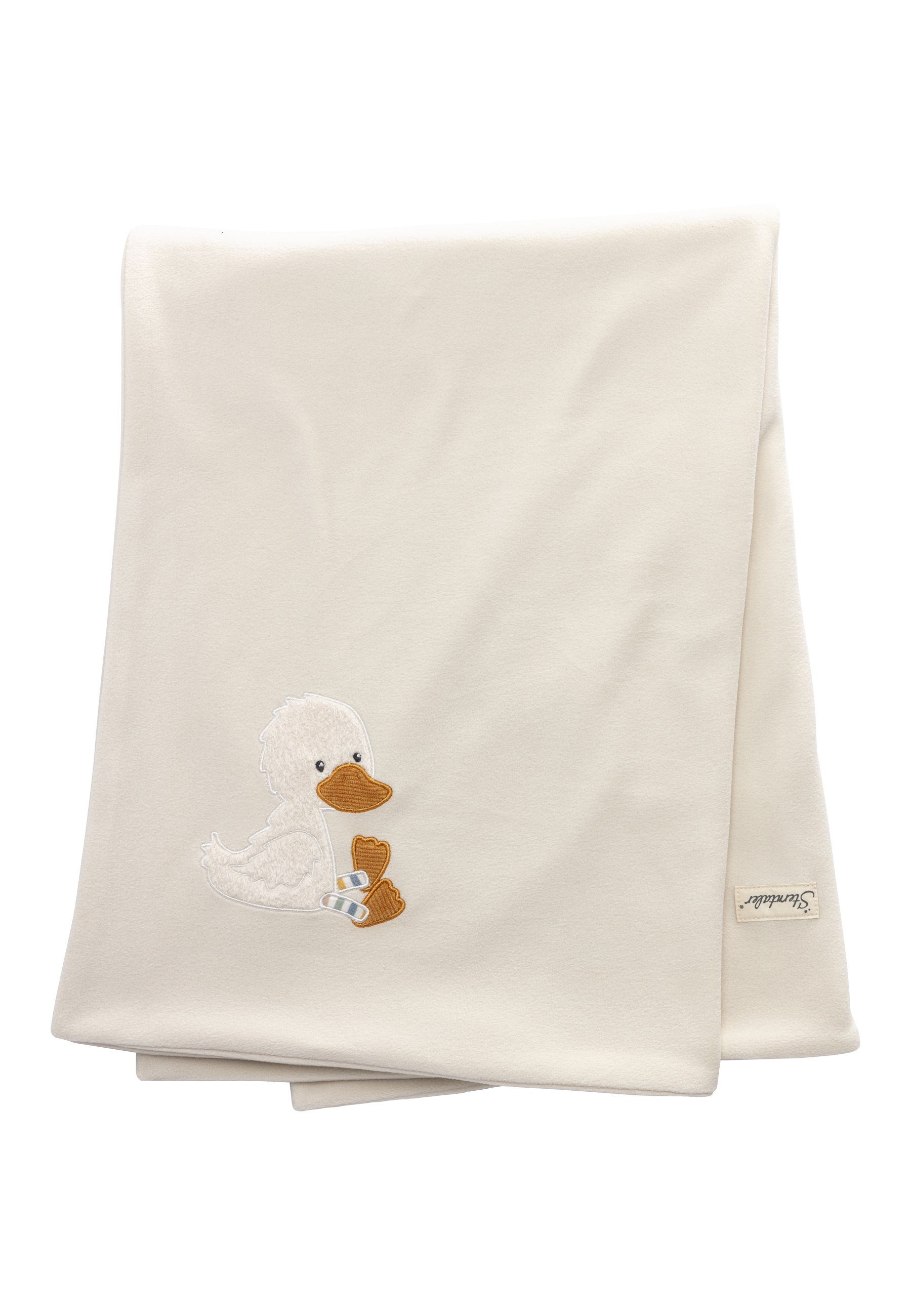 Babydecke Babydecke Micorfleece ENTE Edda, Sterntaler®