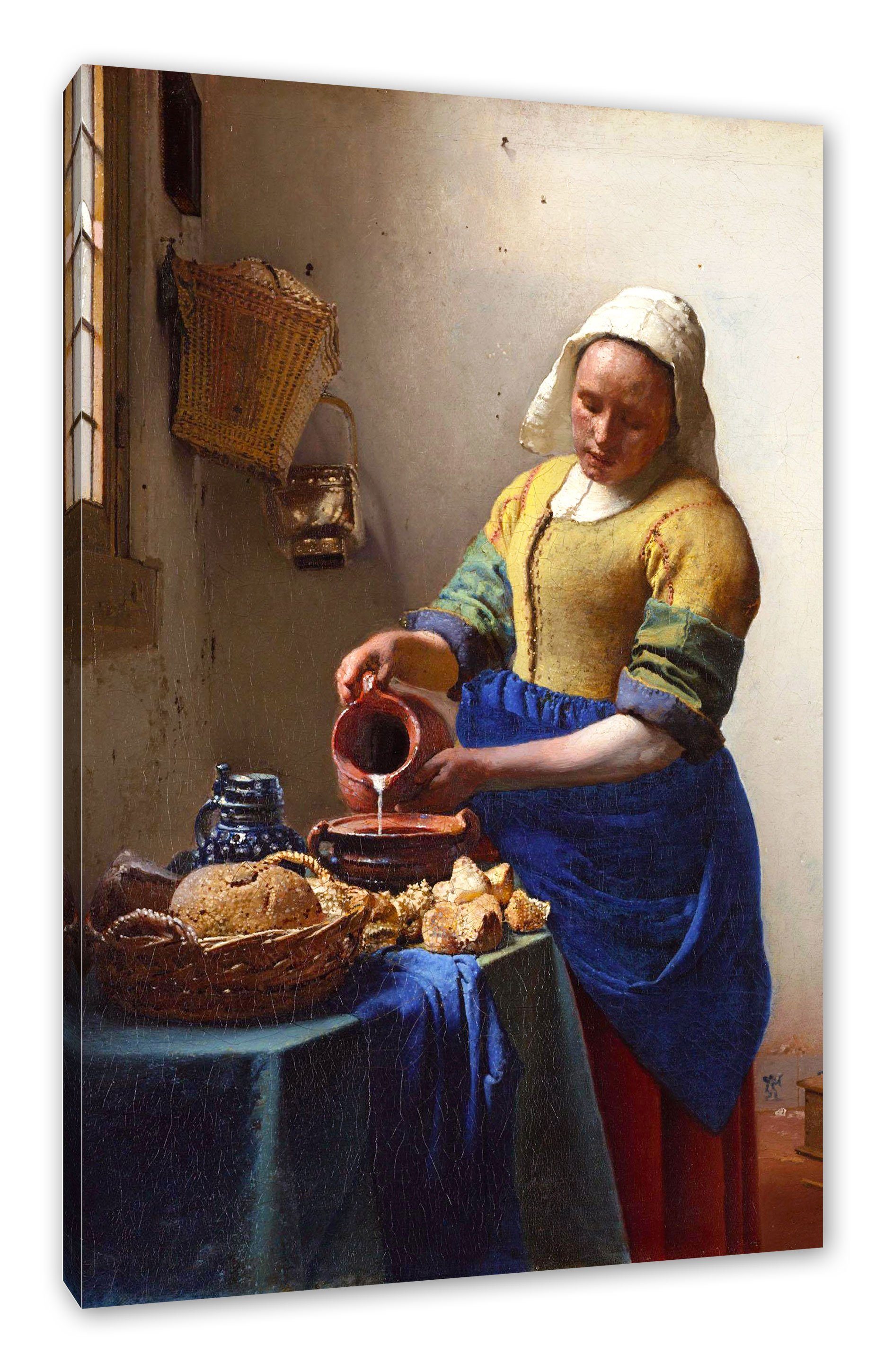 Pixxprint Leinwandbild Johannes Vermeer - Das günstig online kaufen