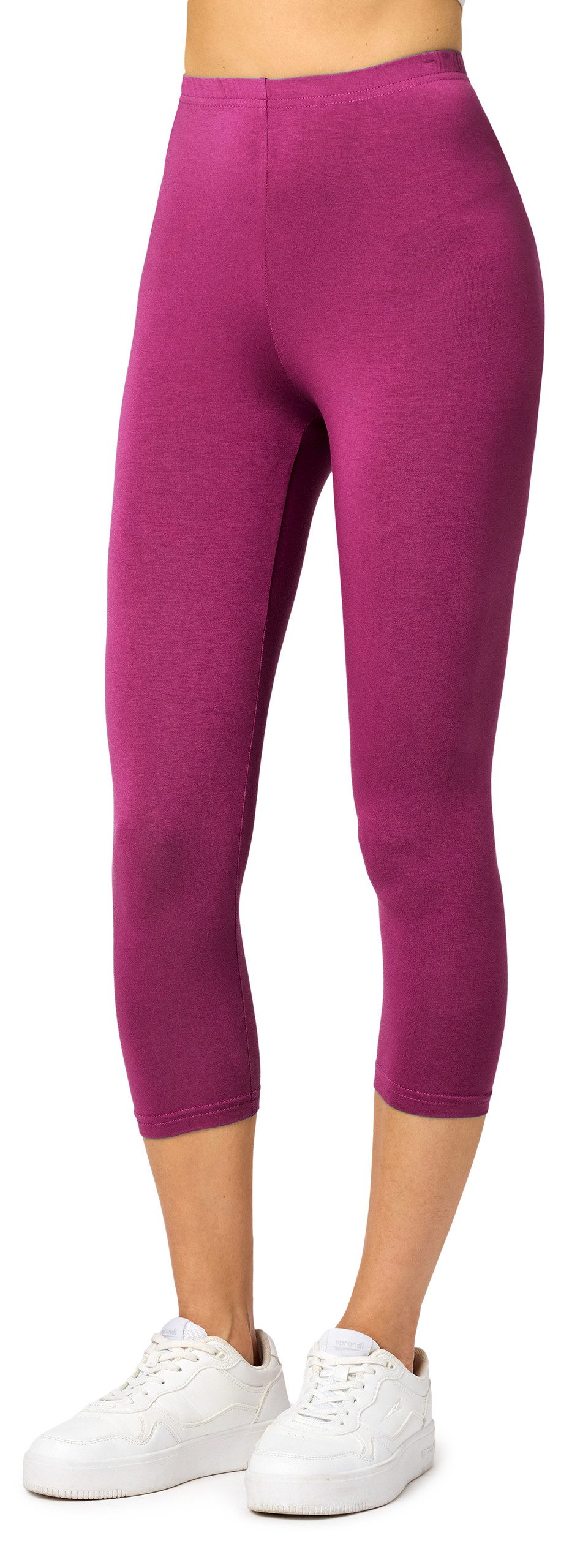 Merry Style Leggings Damen Caprihose 3/4 Hose MS10-144 (1-tlg) aus Viskose günstig online kaufen