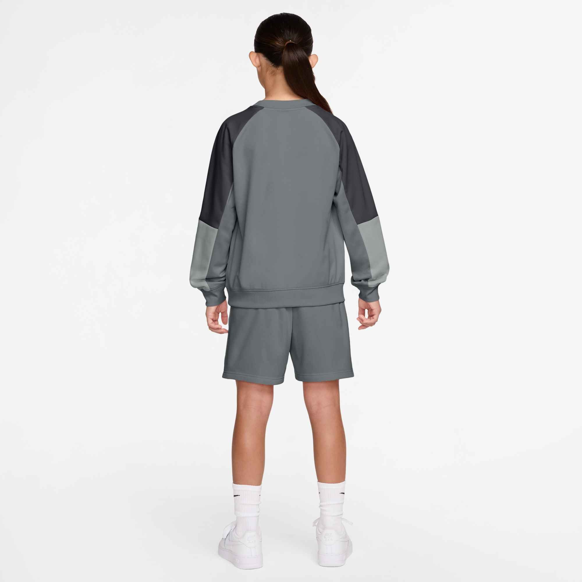 Nike Sportswear Trainingsanzug K NSW SHORTS TRACKSUIT CREW (2-tlg), Für Kinder und Jugendliche