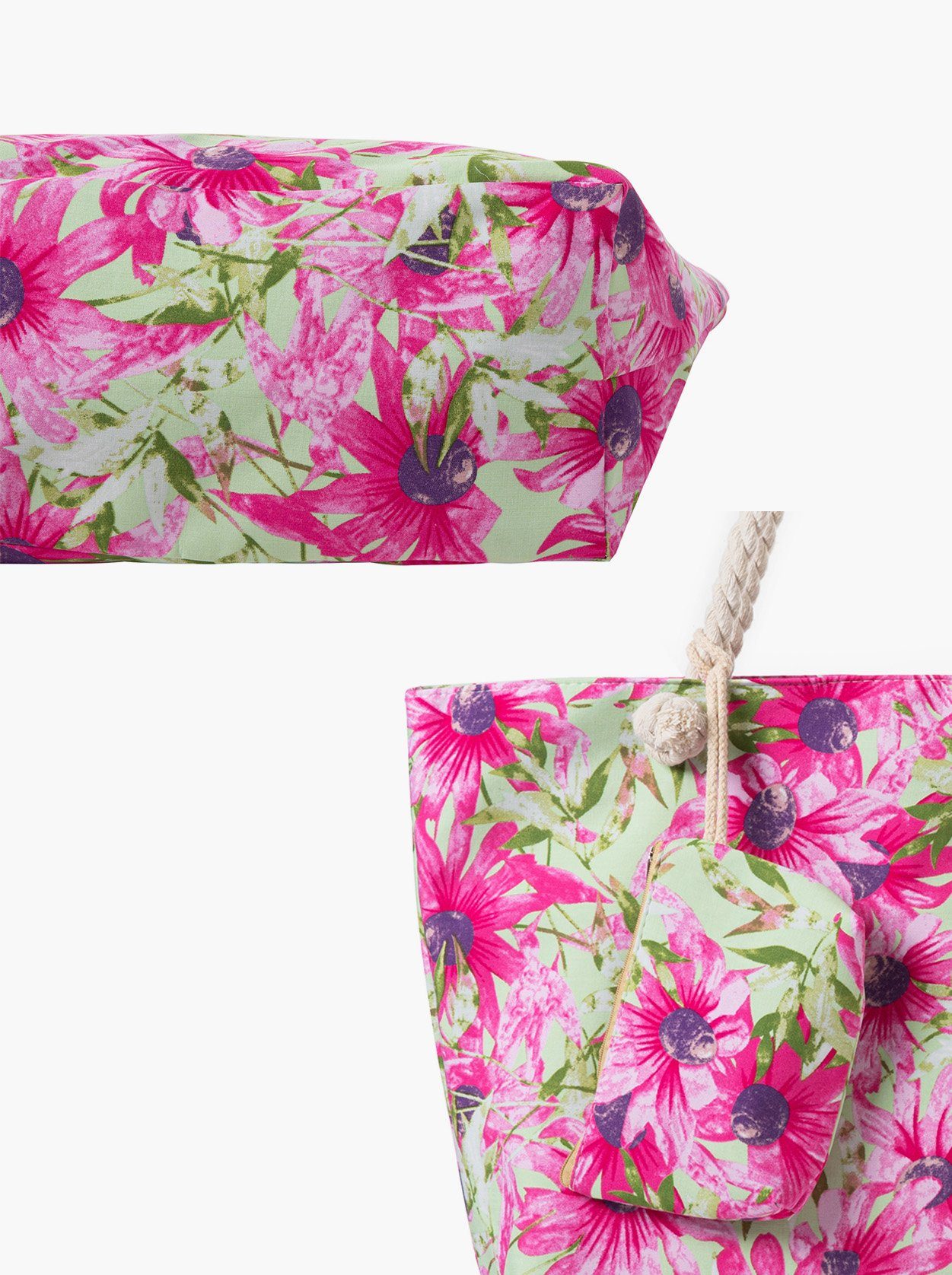 axy Strandtasche Multifunktionale Strandtasche Familie Strandtasche Shopper Damen, Modisch, leicht, Faltbar