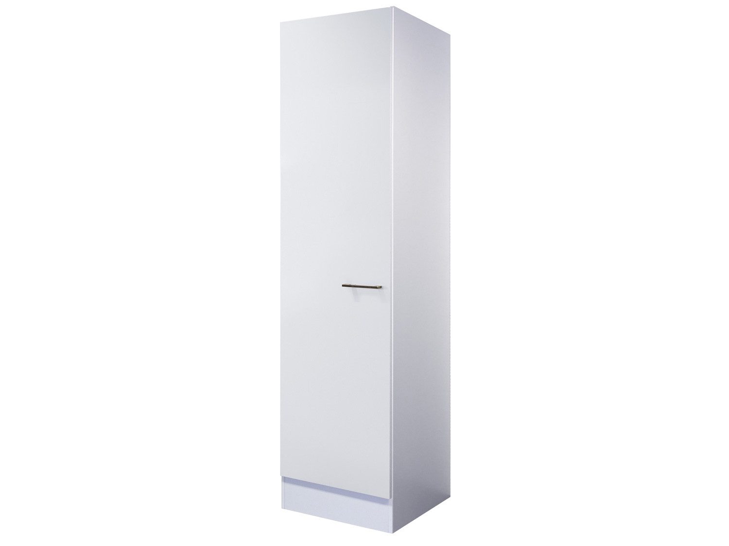 Flex-Well Hochschrank Geschirrschrank - 50 cm breit - Weiß – Nawa