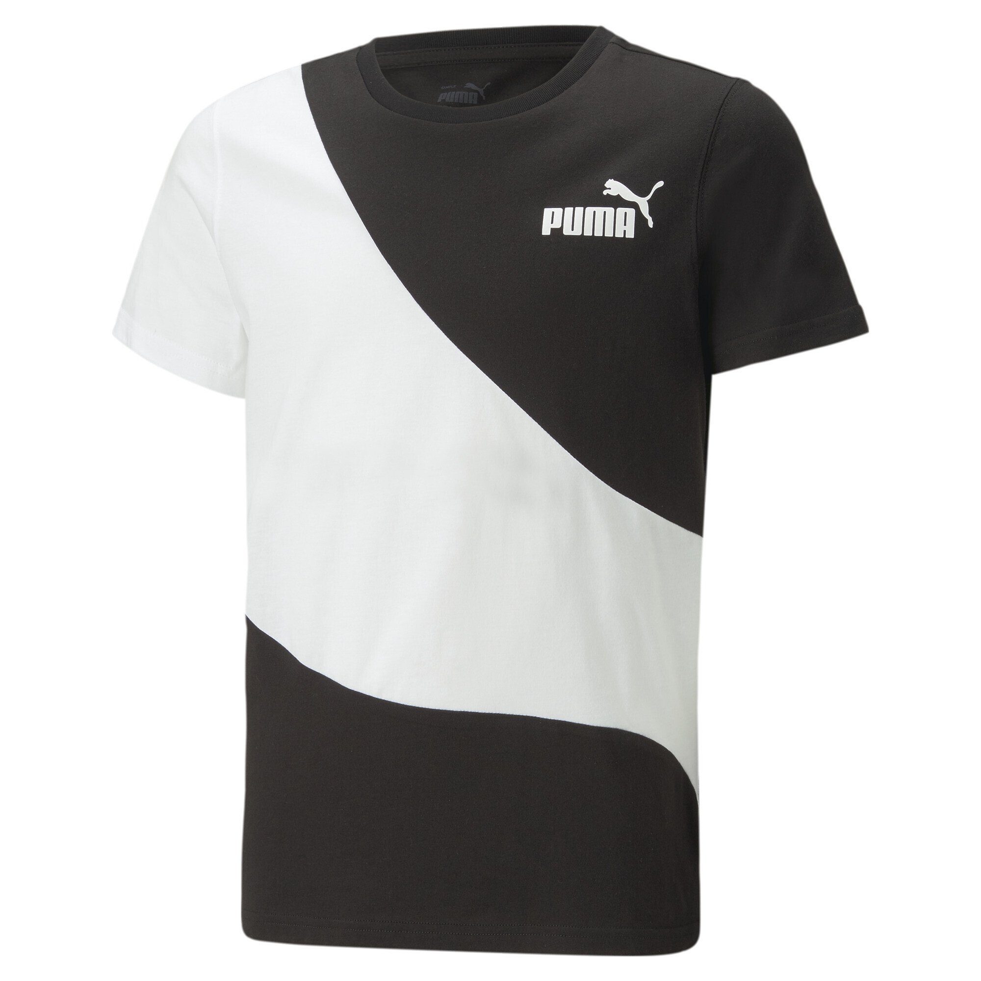 PUMA T-Shirt POWER CAT T-Shirt Jugendliche Black