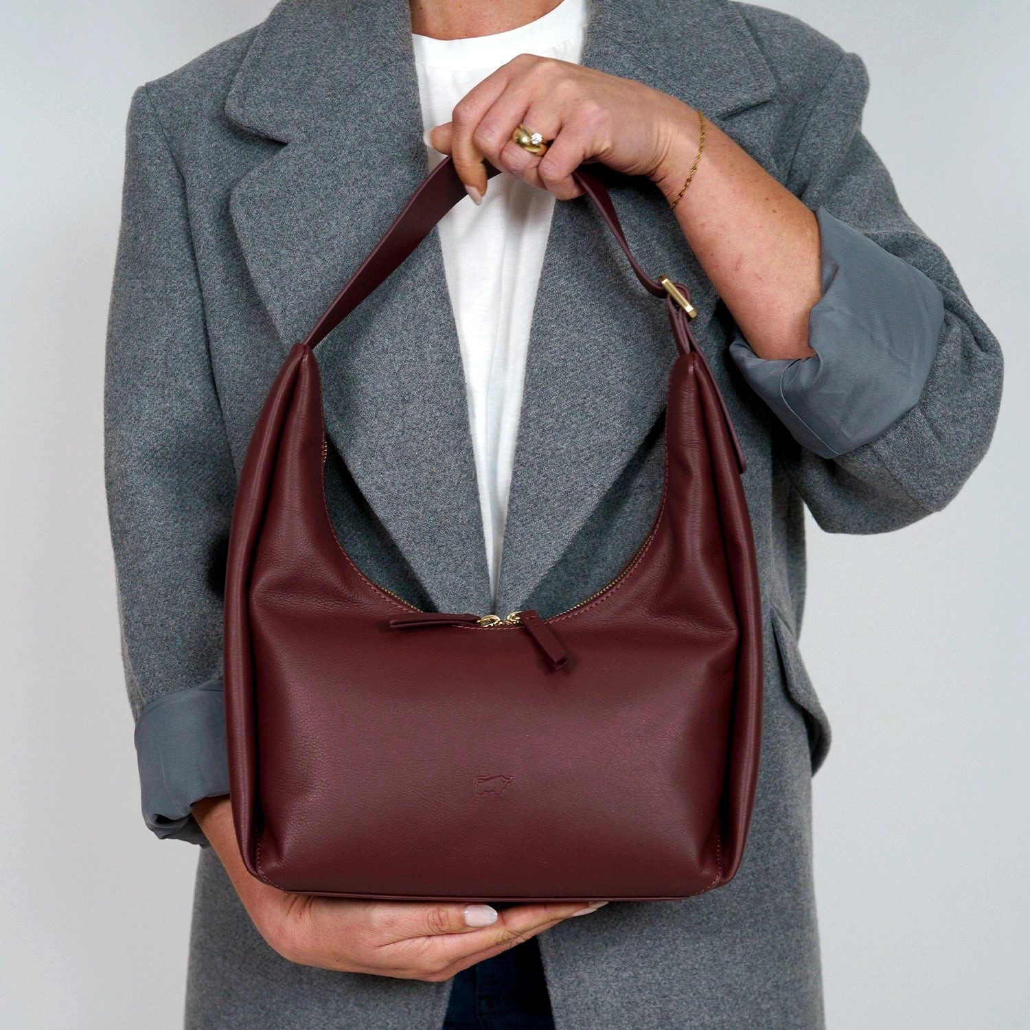 Braun Büffel Handtasche LOTTA Hobo Bag S braun