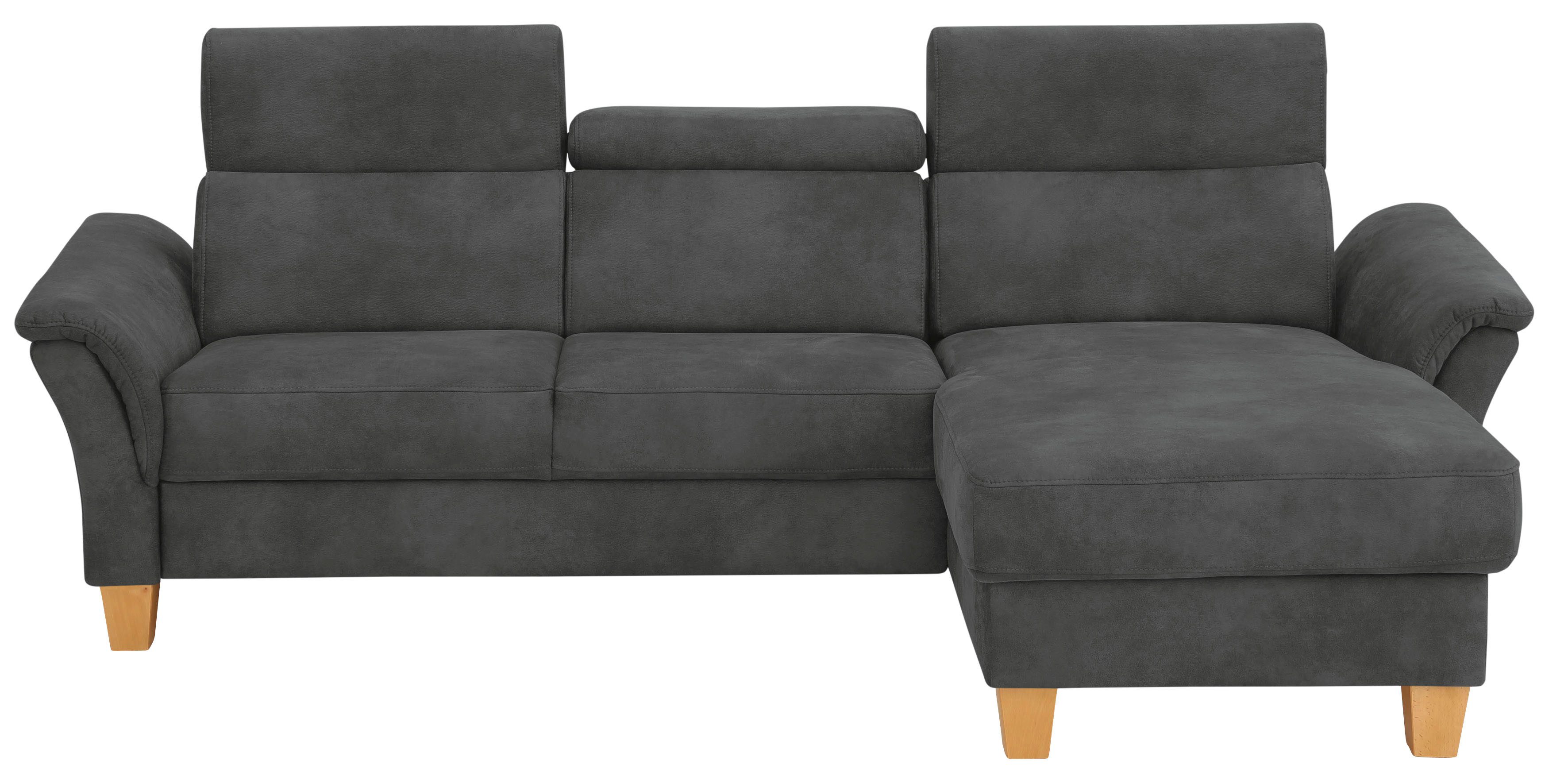 Home affaire Ecksofa Conville L-Form, Federkern, wahlweise mit Bettfunktion und Bettkasten bzw. Stauraum