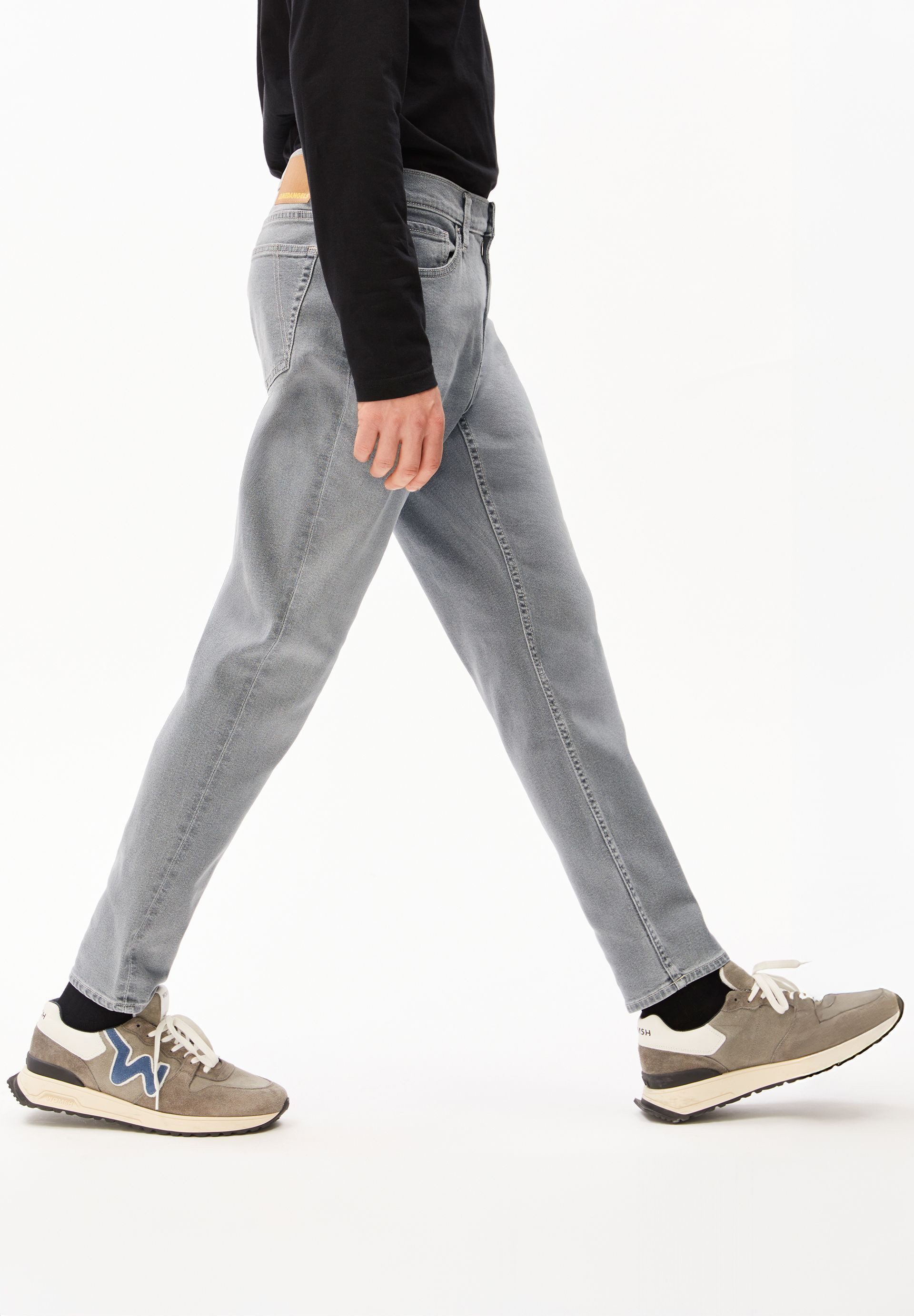 Armedangels Tapered-fit-Jeans AARJO TARPA (Comfort-Stretch, Regular Fit) Mid waist