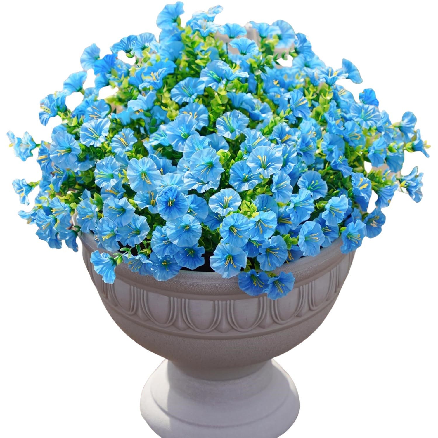 Kunstblumenstrauß Künstliche Blumen Balkon Kunstblumen Outdoor Balkonblumen, Zaewry, Blumen Künstliche Balkonpflanzen Seidenblumen wie echt