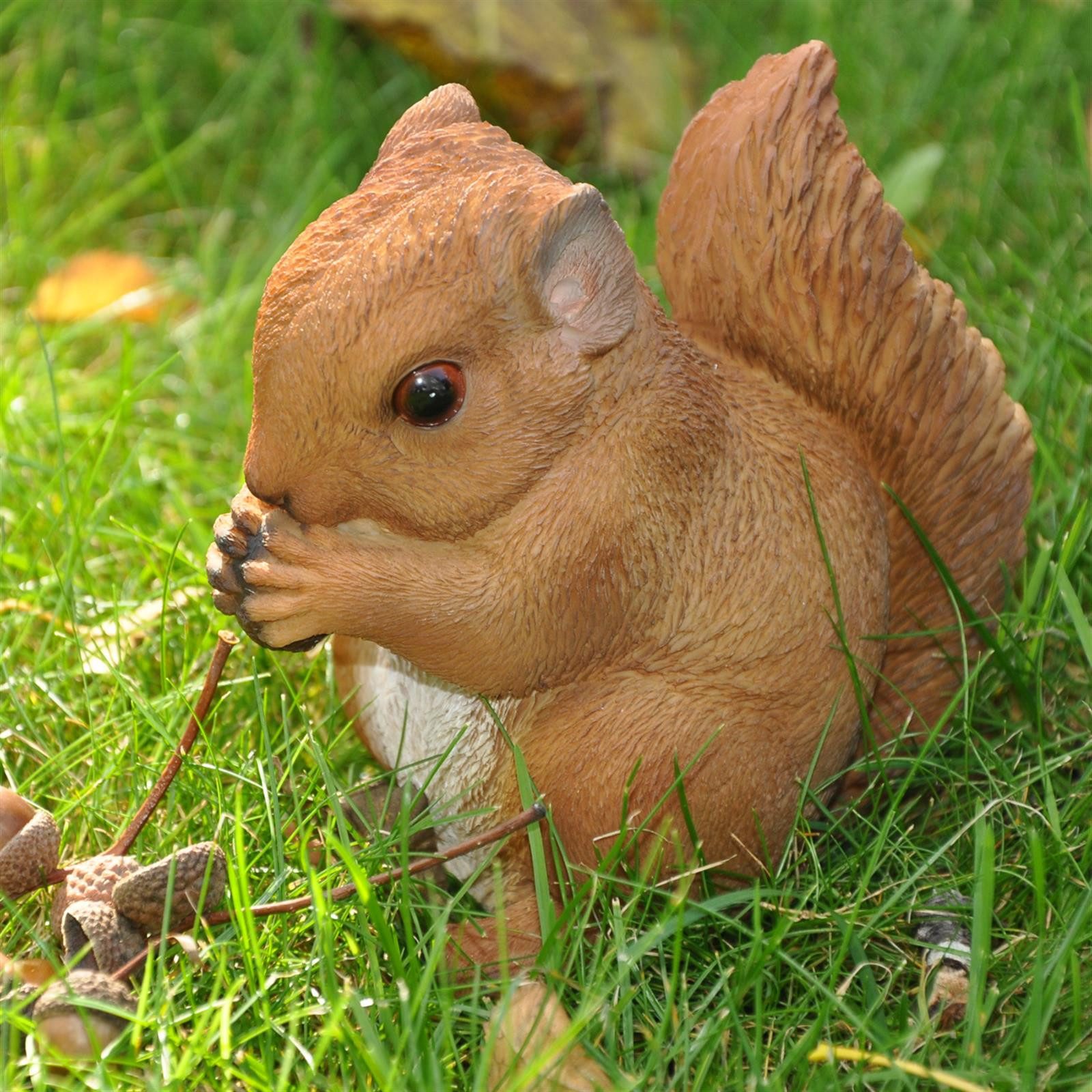 Gartenfigur Dekofigur Gartenfigur Eichhörnchen