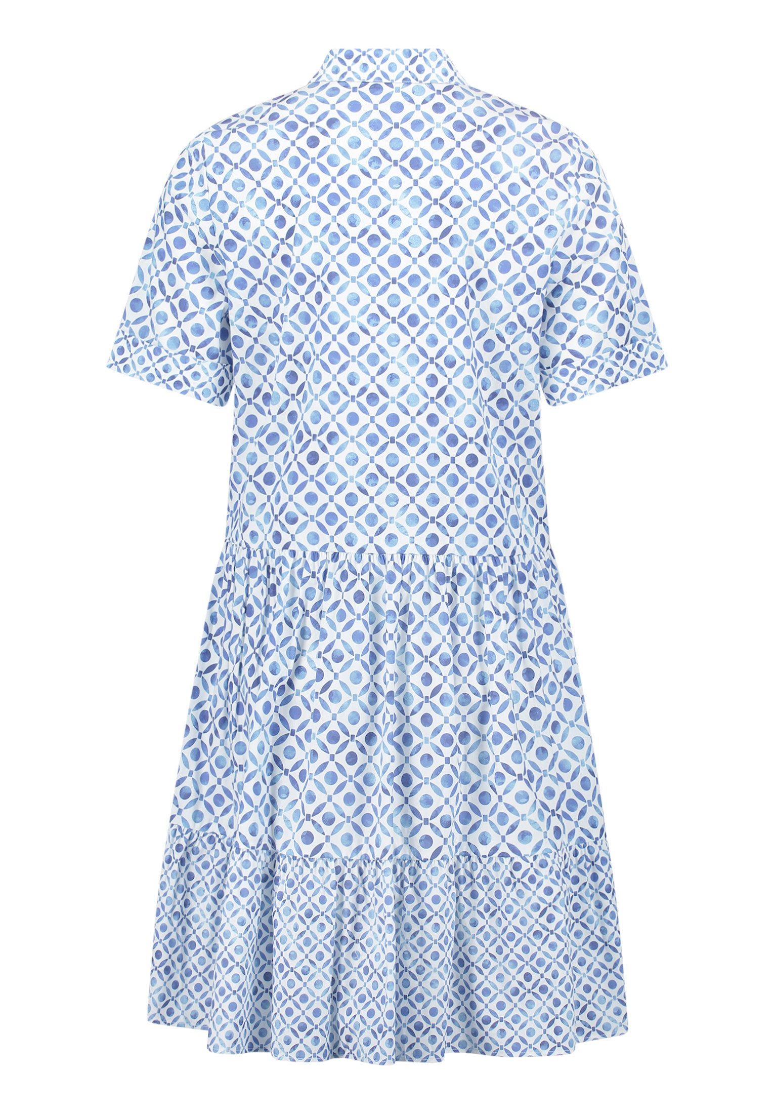 Cartoon Blusenkleid Damen mit Muster