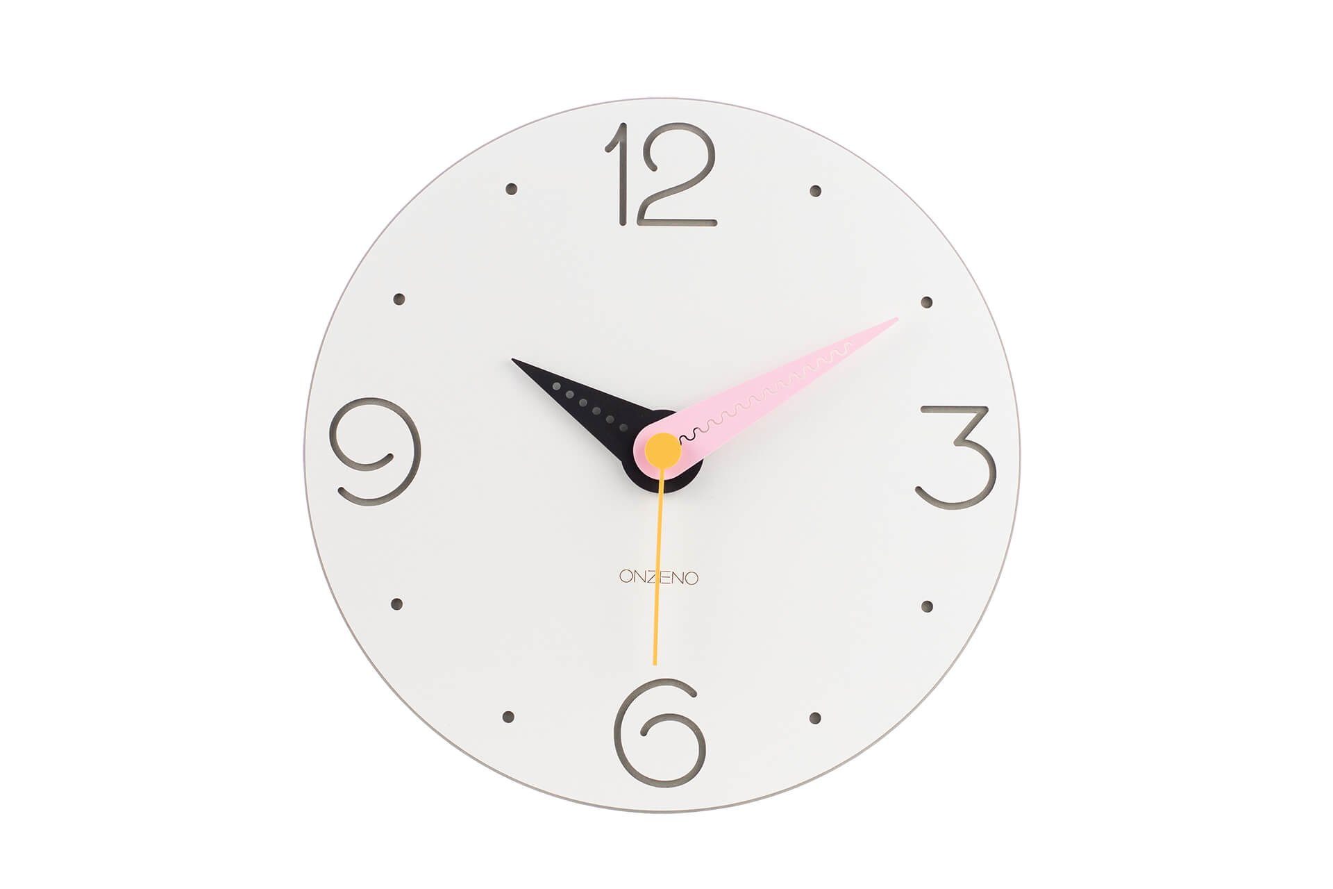 Wanduhr THE ROLYPOLY 29x29x0.5 cm