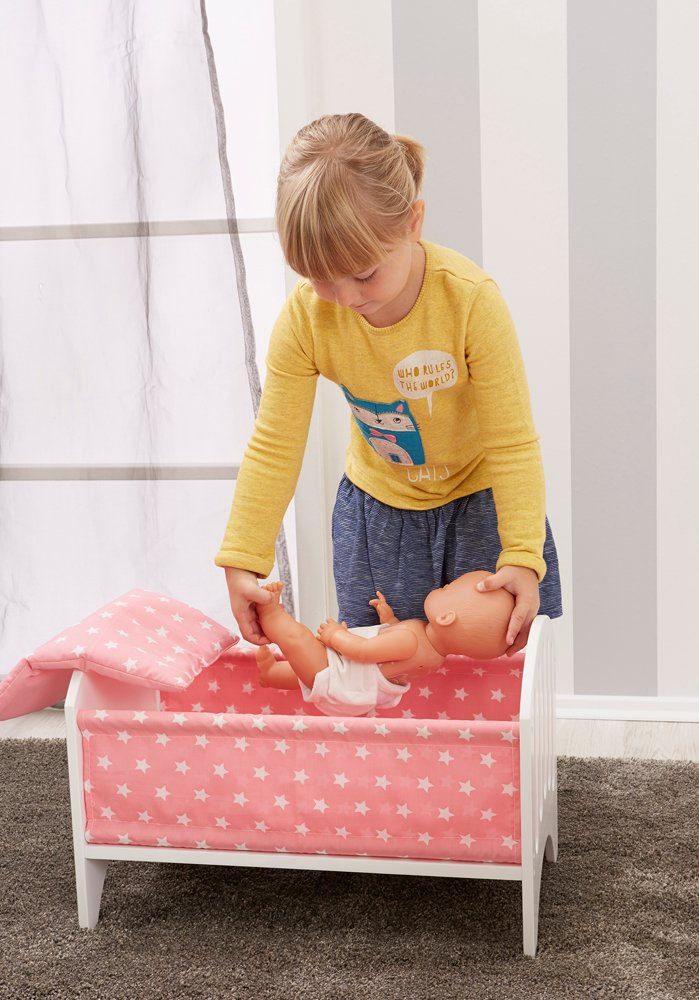 howa Puppenbett Stars, aus Holz günstig online kaufen
