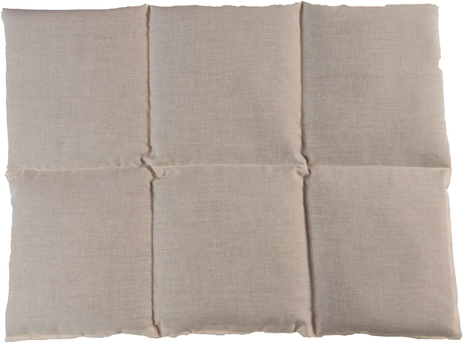 Giraffenland Wärmekissen Leinsamenkissen 40x30cm 6-Kammer – Wärmekissen Körnerkissen Leinsamen, Wärmekissen>Mikrowelle/Backofen, Kältekissen>Kühlschrank/Gefriertruhe