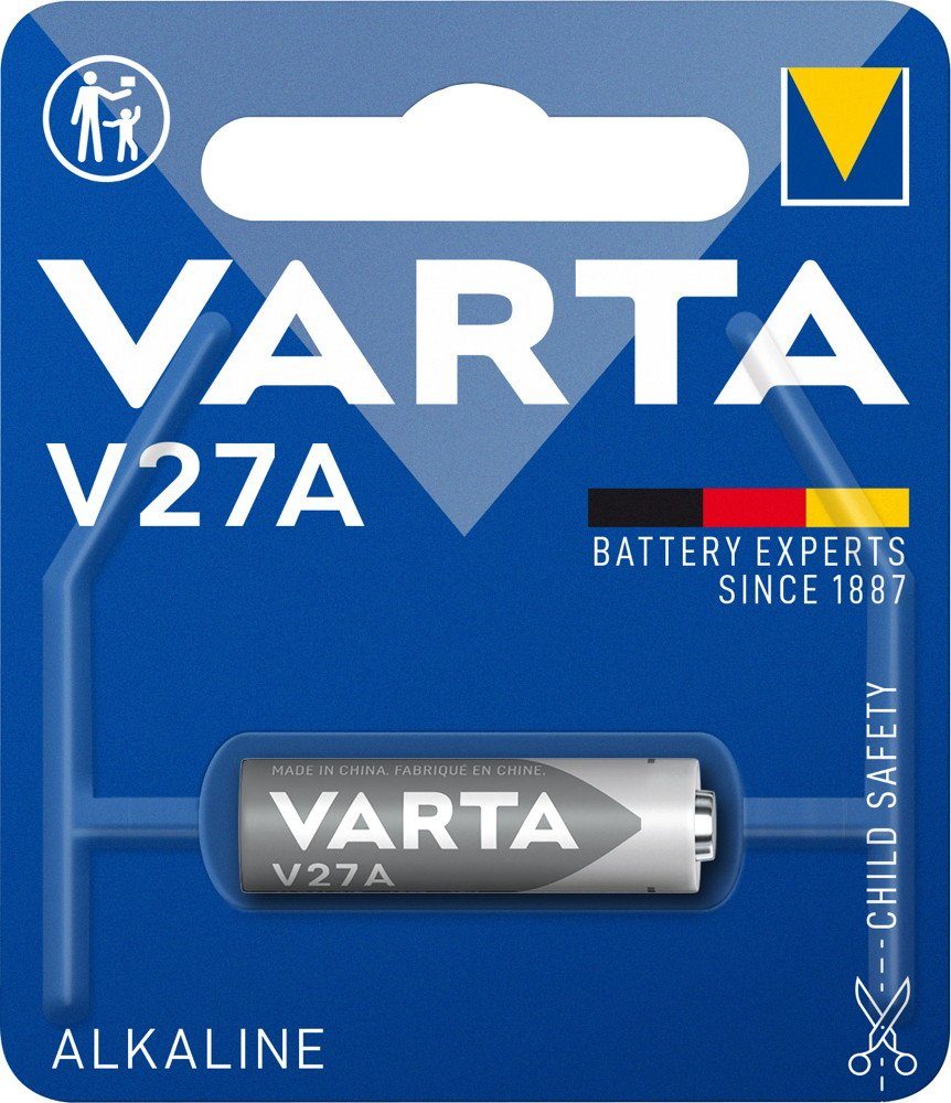 VARTA 1 Varta 4227 Professional V27A / LR27 / MN27 Alkaline Batterie Blister Knopfzelle