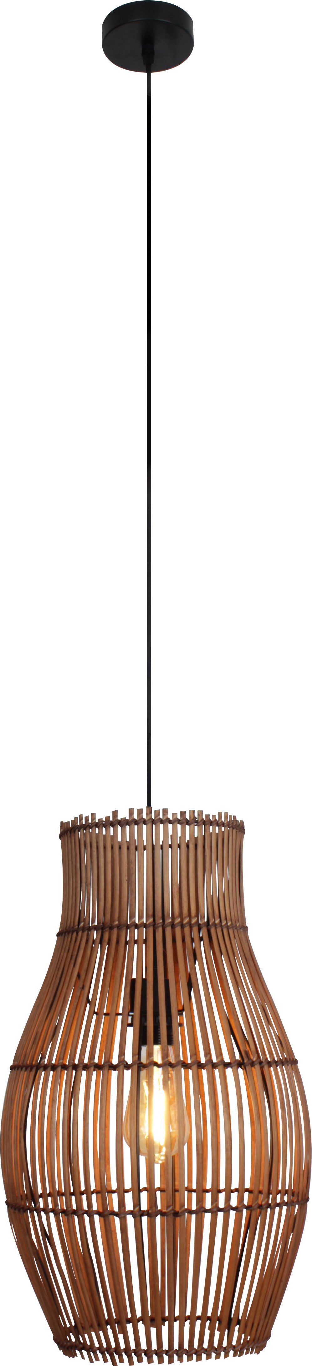 ECO-LIGHT Pendelleuchte Bamboo, ohne Leuchtmittel günstig online kaufen