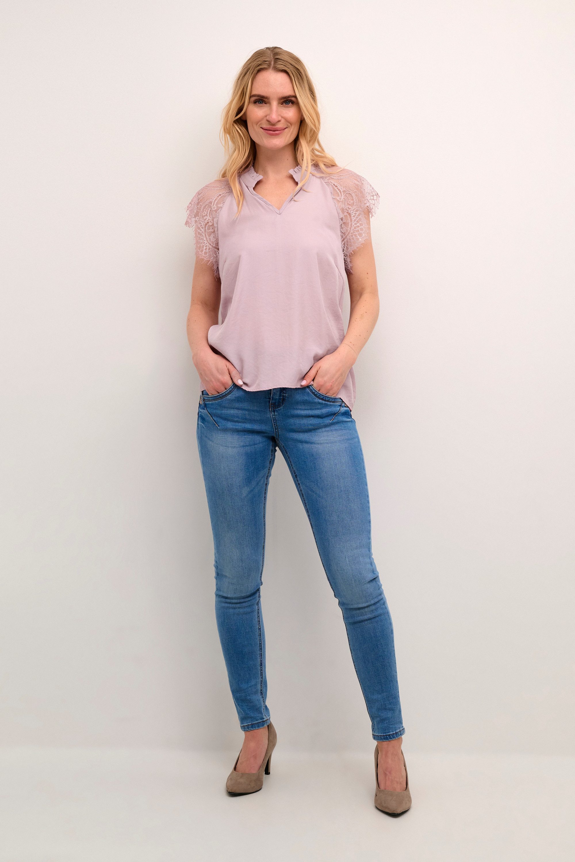 Cream Kurzarmbluse Kurzarm-Bluse CRNola günstig online kaufen
