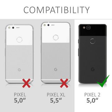 kwmobile Handyhülle Hülle für Google Pixel 2, Hülle Silikon - Soft Handyhülle - Handy Case Cover