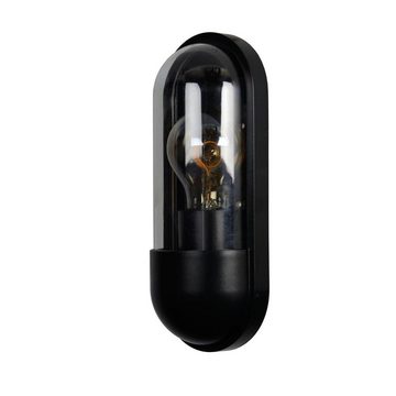click-licht Deckenleuchte Wandleuchte Capsule in Schwarz E27 IP65, keine Angabe, Leuchtmittel enthalten: Nein, warmweiss, Aussenlampe, Aussenwandleuchte, Outdoor-Leuchte
