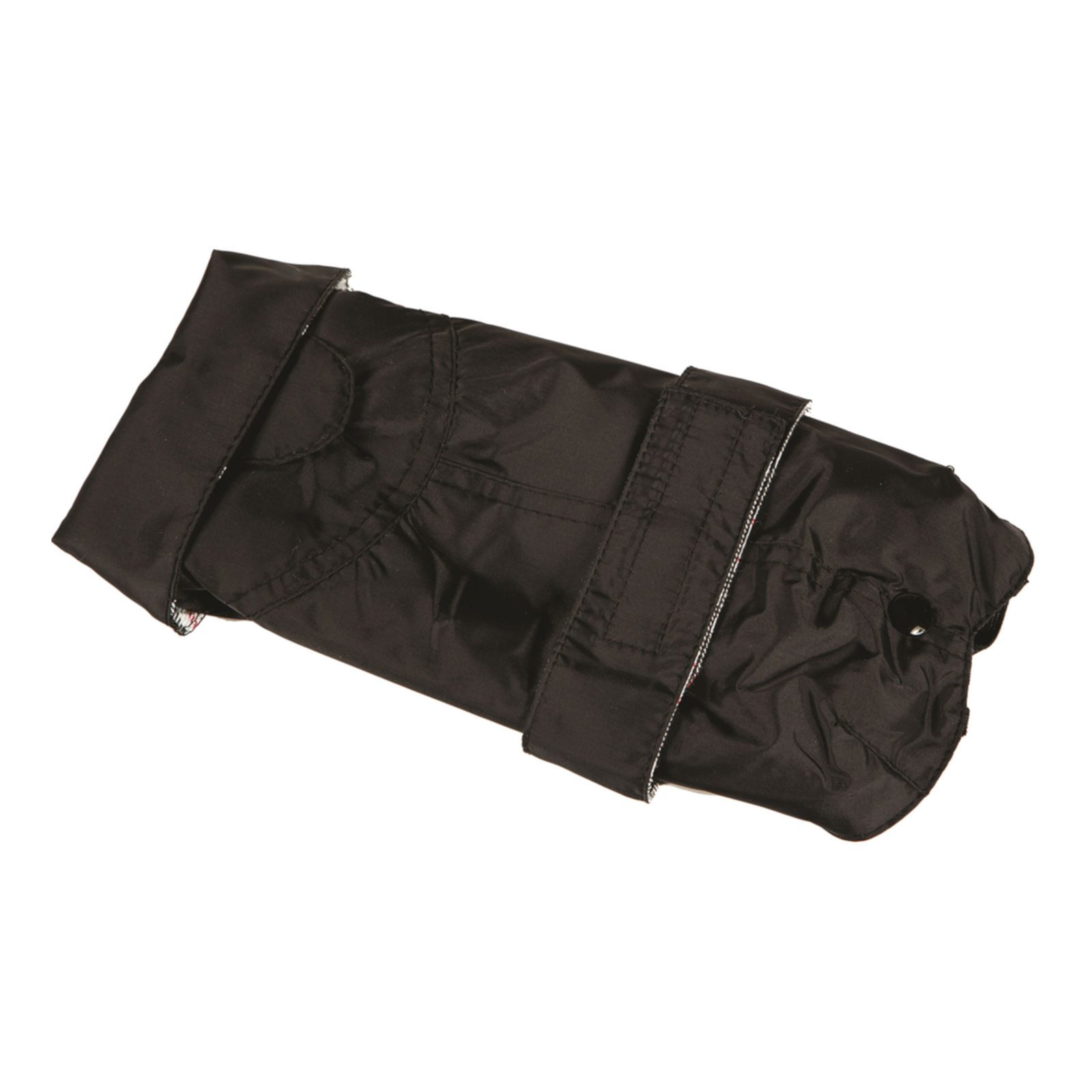 Fashion Dog Hundemantel Hundemantel speziell für Dackel, Schwarz, 36 cm