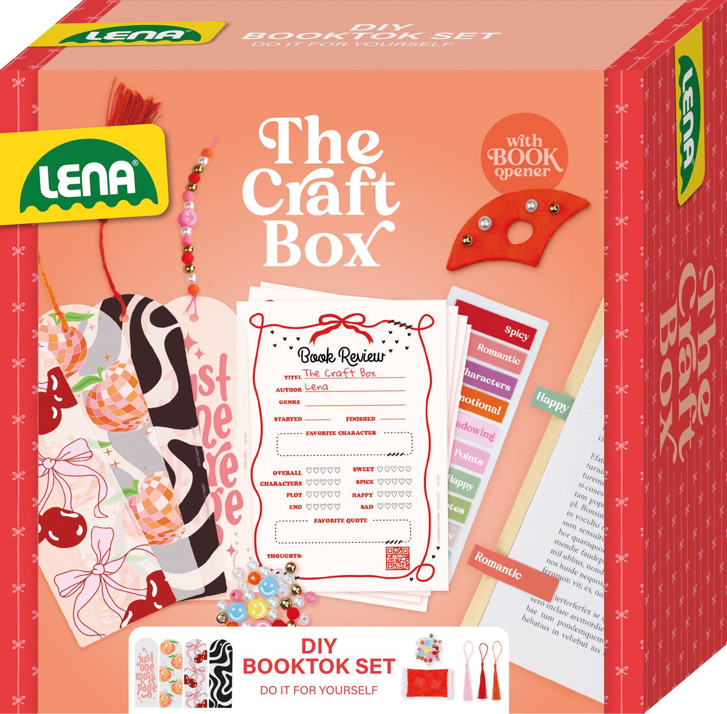 Lena® Kreativset The Craft Box, DIY Booktok Set