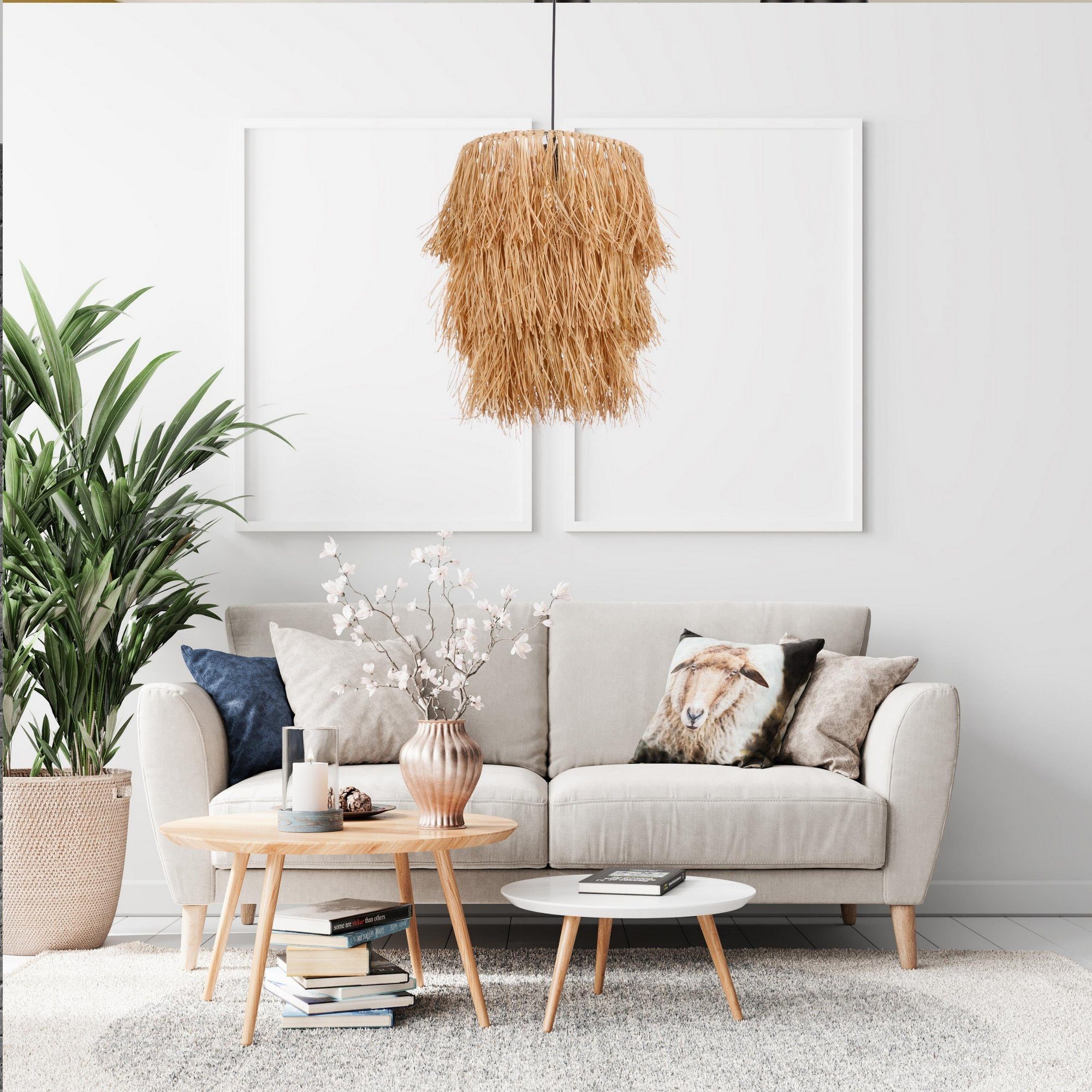 Opviq Kronleuchter METAL BODY, 115 cm günstig online kaufen