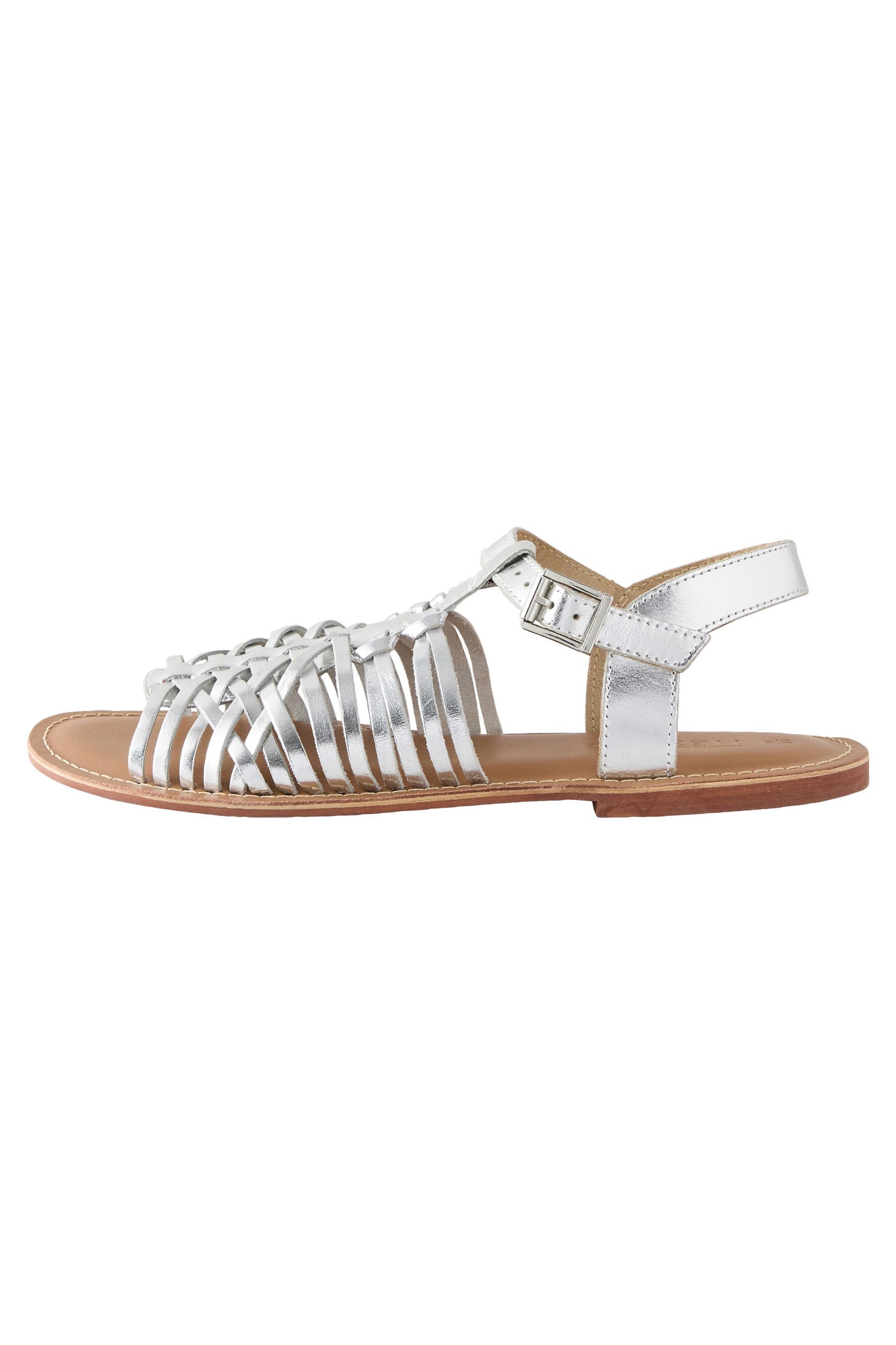 Next Forever Comfort® Riemchensandaletten, Flechtoptik Sandale günstig online kaufen
