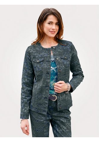 MONA Джинсовый жакет из Jacquard-Gewebe