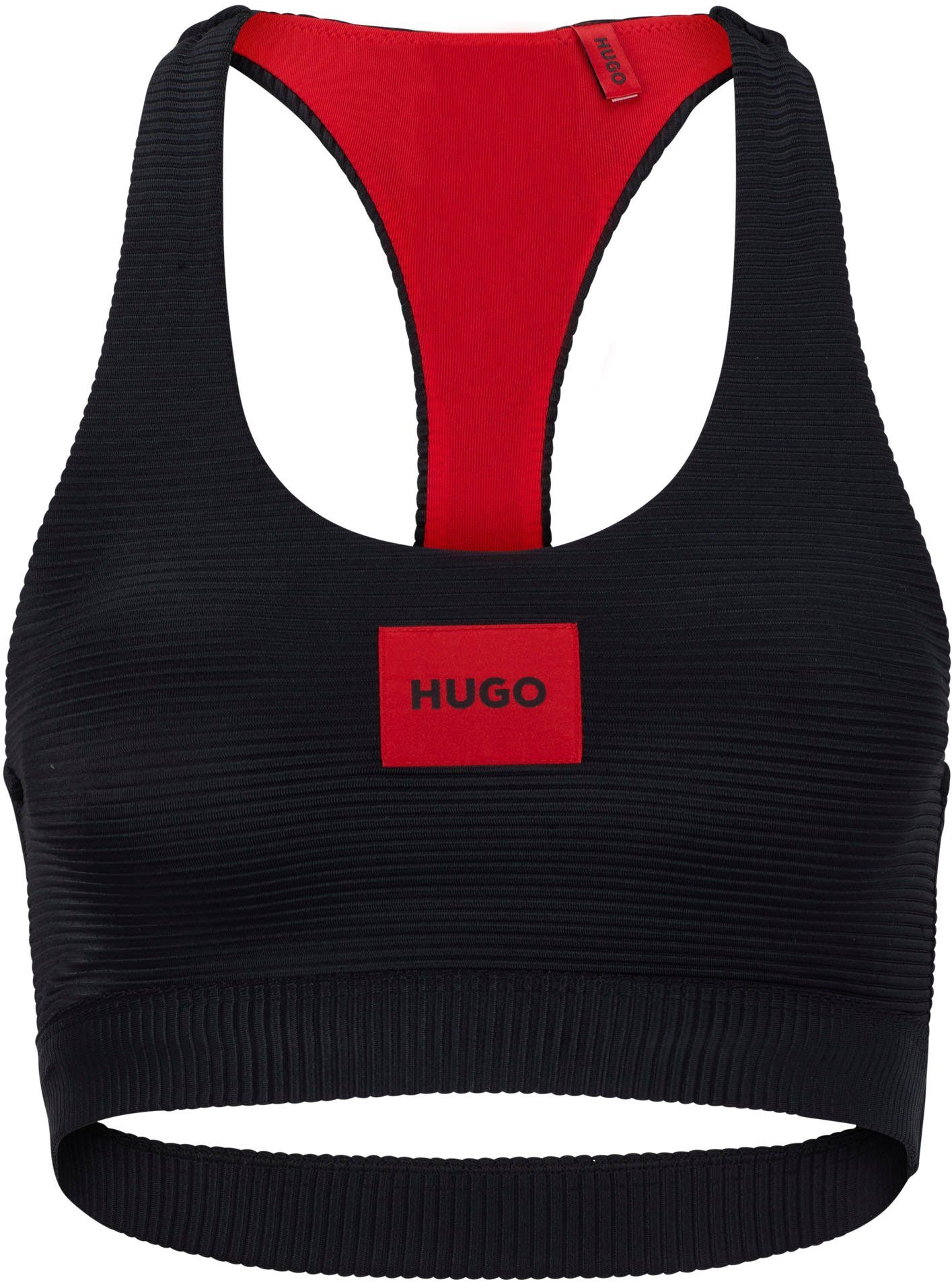 HUGO Bustier-Bikini-Top, mit Racerback
