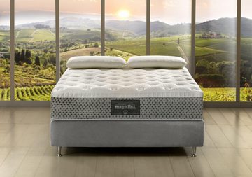 Visco-Matratze Dolce Vita Comfort Dual 10, Magniflex, 25 cm hoch, Premium Luxusmatratze mit Doppelkern in Komforthöhe