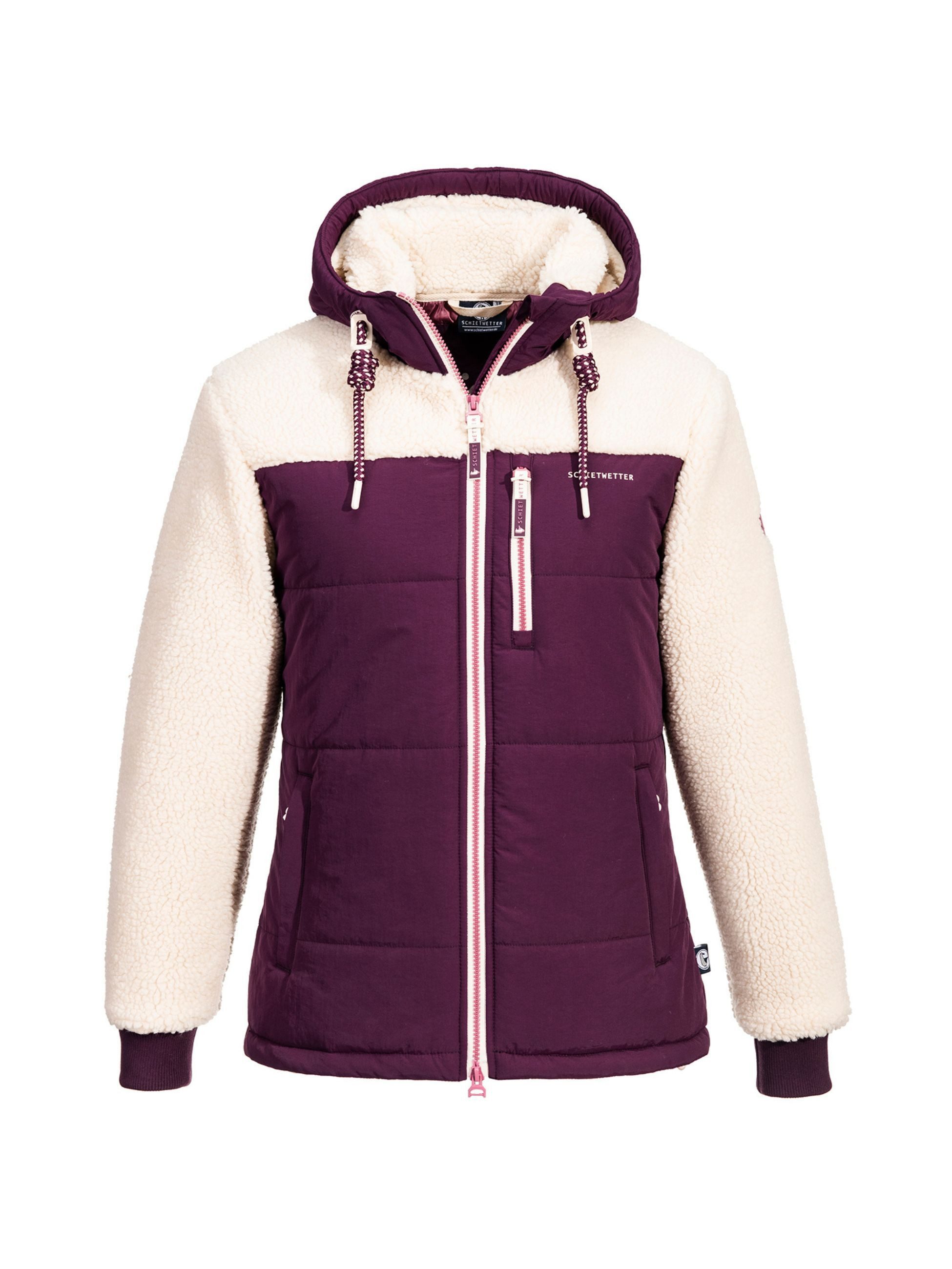 Schietwetter Fleecejacke Damen Hybridjacke "Sturmfrei Lara"