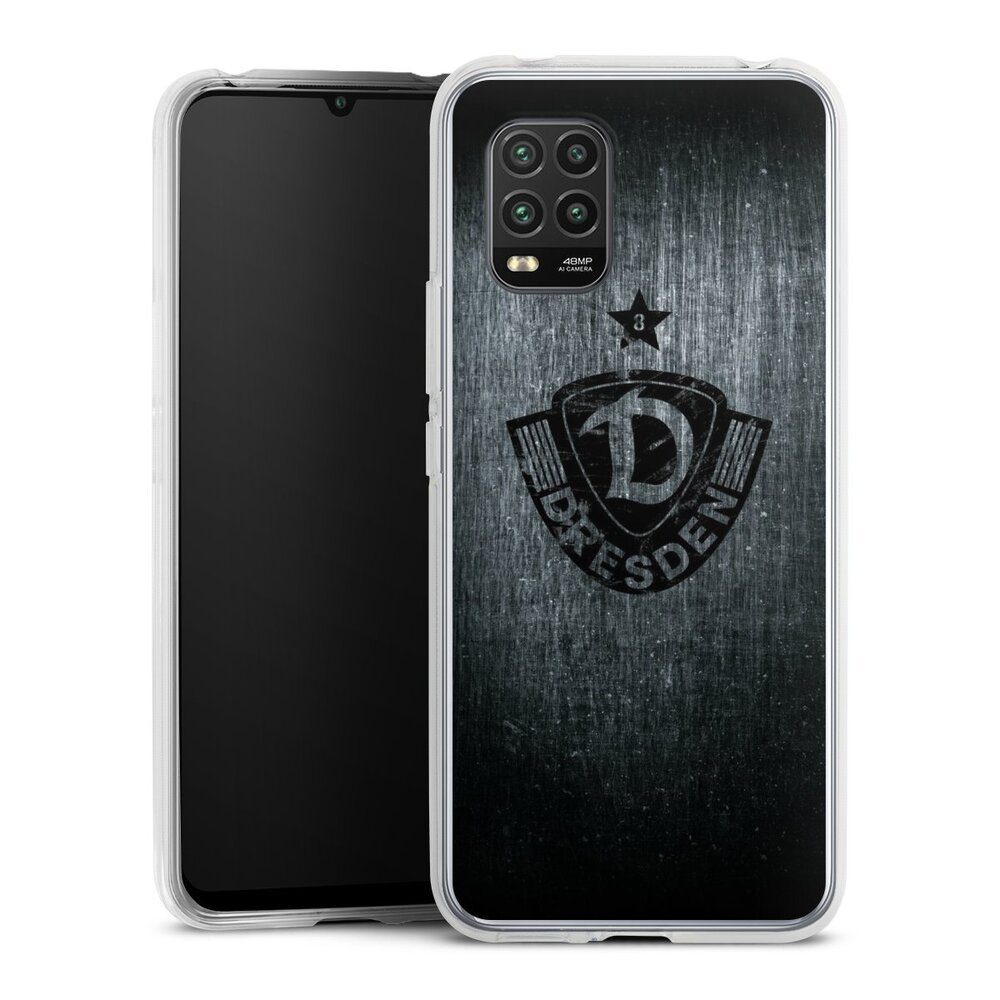 DeinDesign Handyhülle SG Dynamo Dresden Offizielles Lizenzprodukt Vintage, Xiaomi Mi 10 lite Silikon Hülle Bumper Case Handy Schutzhülle