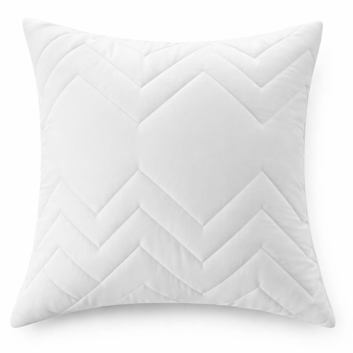SEI Design Microfaserkissen Mikrofaser Dekokissen Sofakissen Kissen gesteppt 50x50 cm, Füllung: Faserbällchen, Bezug: Microfaser, Seitenschläfer, Rückenschläfer, Bauchschläfer, Kissen, Steppkissen, gesteppt mit Reißverschluss 95°C waschbar