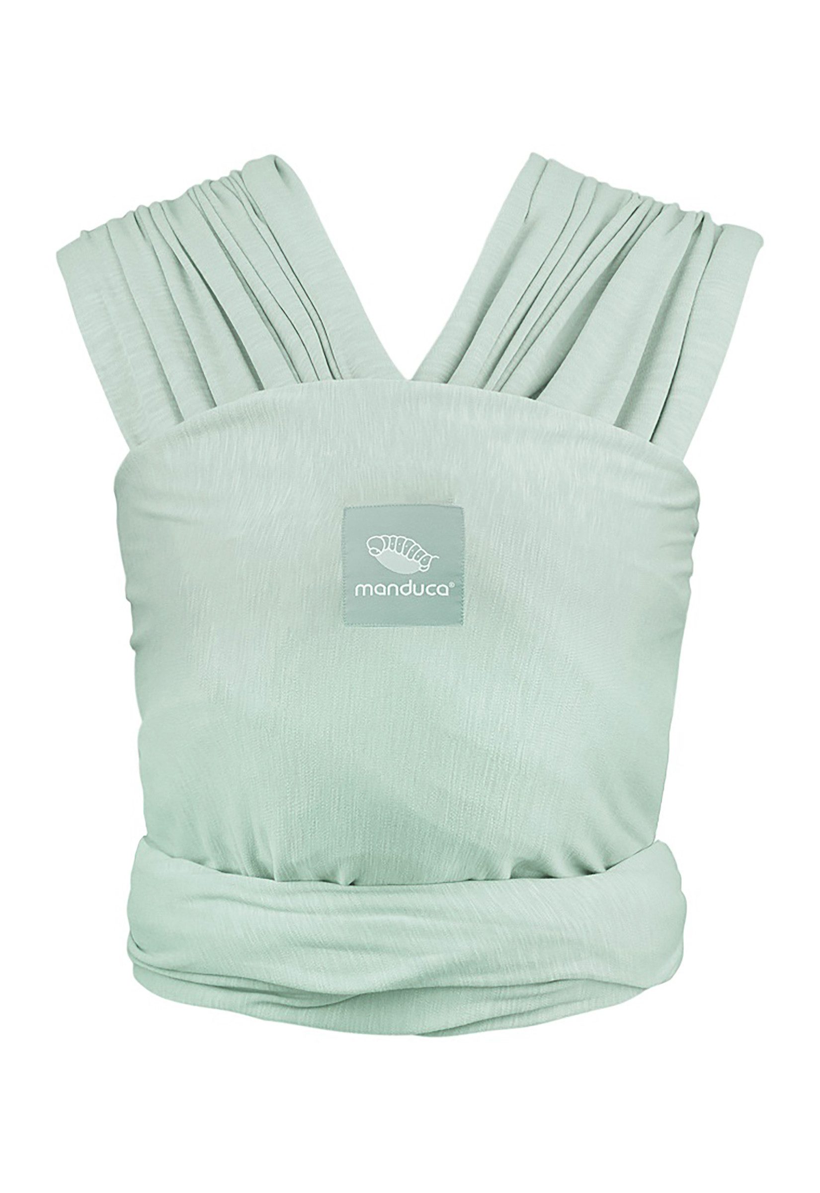 manduca Babytrage manduca Sling - Babytragetuch - Elastische Babytrage, Unterstützt die natürliche M-Position beim Baby.