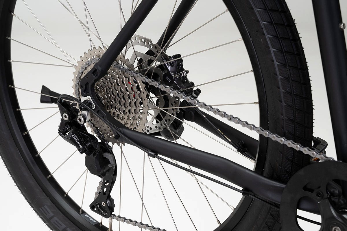 Thumbnail - Kreidler Trekkingrad C2, Shimano Deore 10-Gang, 28 Zoll, 10 Gang, 10-fach, Shadow Plus Schaltwerk, für Herren, Schwarz
