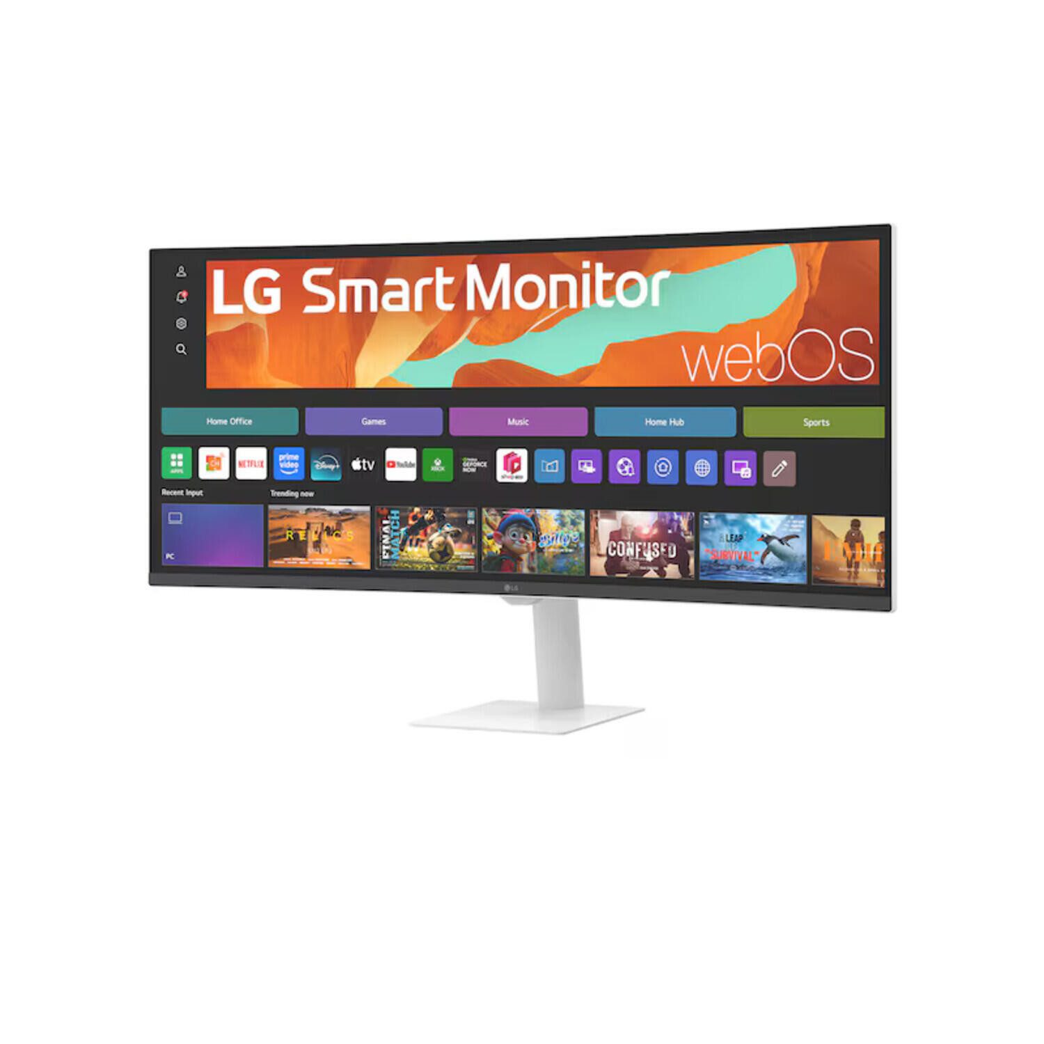LG 34U601SA-W TFT-Monitor (3440 x 1440, 5 ms Reaktionszeit, 100 Hz, VA Panel)