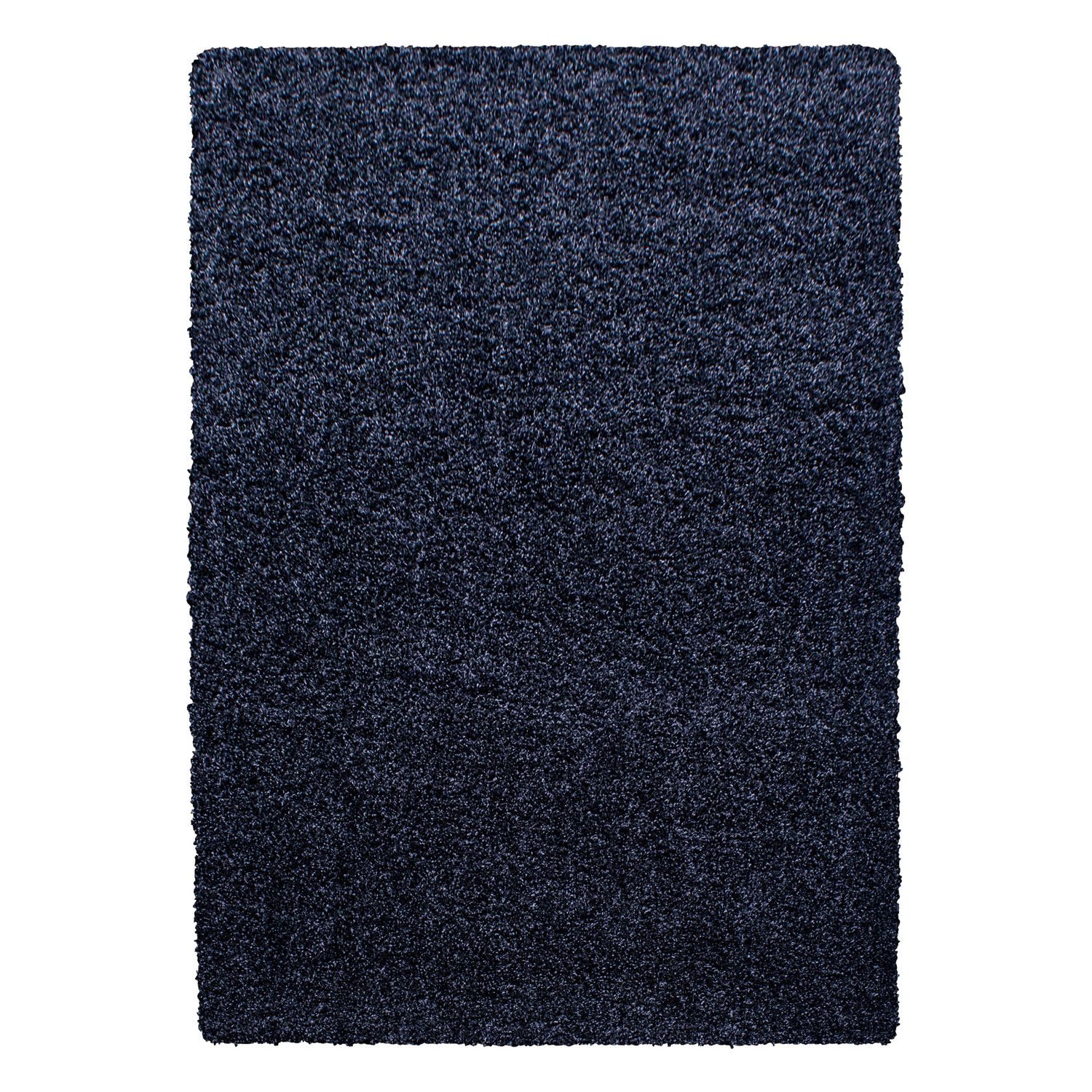 Teppich Boss Teppich Hochflor Teppich Lux Marineblau, rechteckig, Höhe: 30 mm