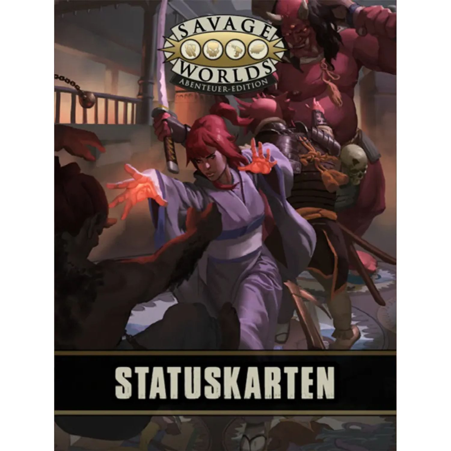 Ulisses Spiele Spiel Savage Worlds Statuskartendeck