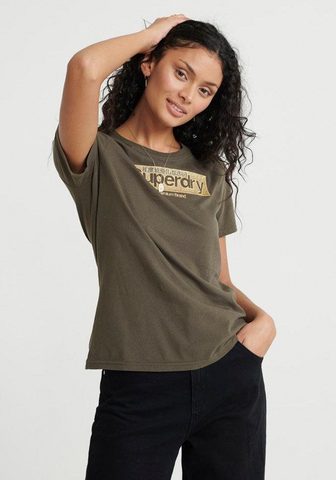 SUPERDRY Футболка »PREMIUM BRAND EMB ENTR...