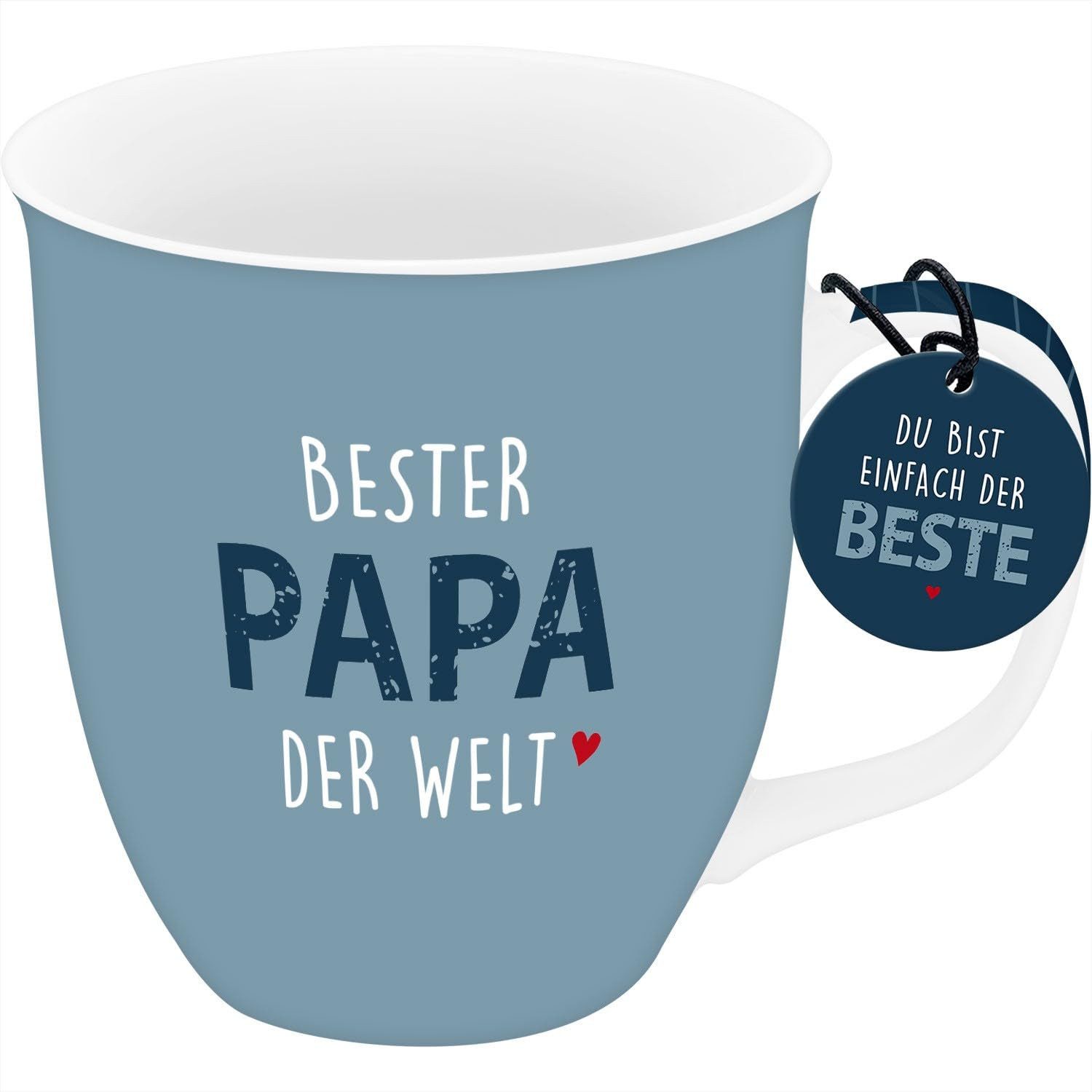 Sheepworld Tasse Tasse Becher Teetasse Kaffeetasse 40cl Geschenk Sheepworld Bester, Porzellan