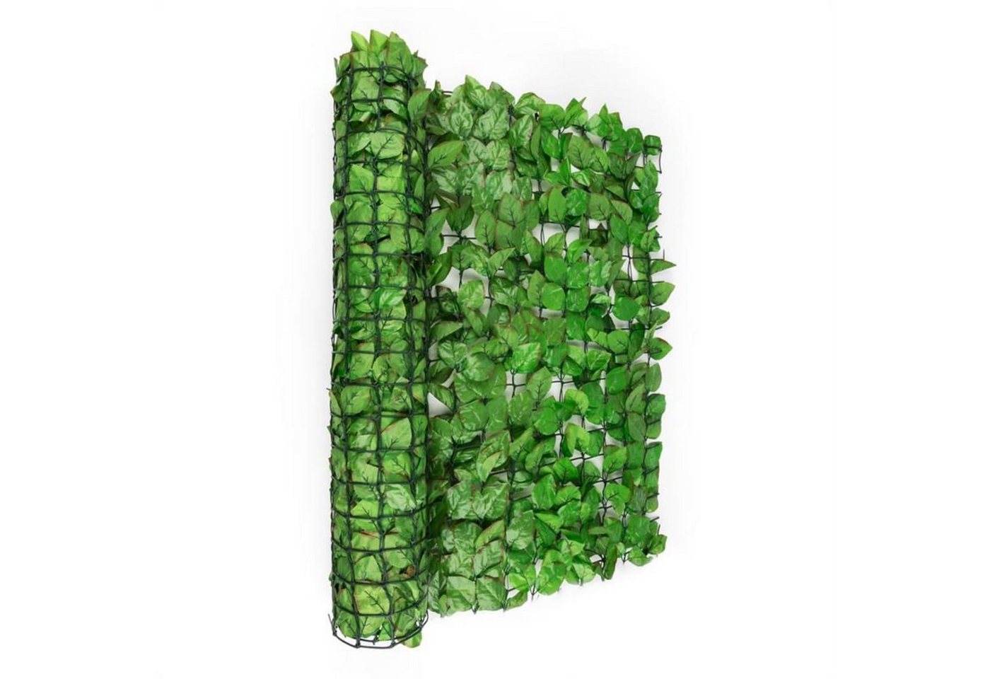 blumfeldt Balkonsichtschutz Fency Bright Leaf Sichtschutzzaun Windschutz 300×100 cm Buche hellgrün grün Rabatt: 15 %
