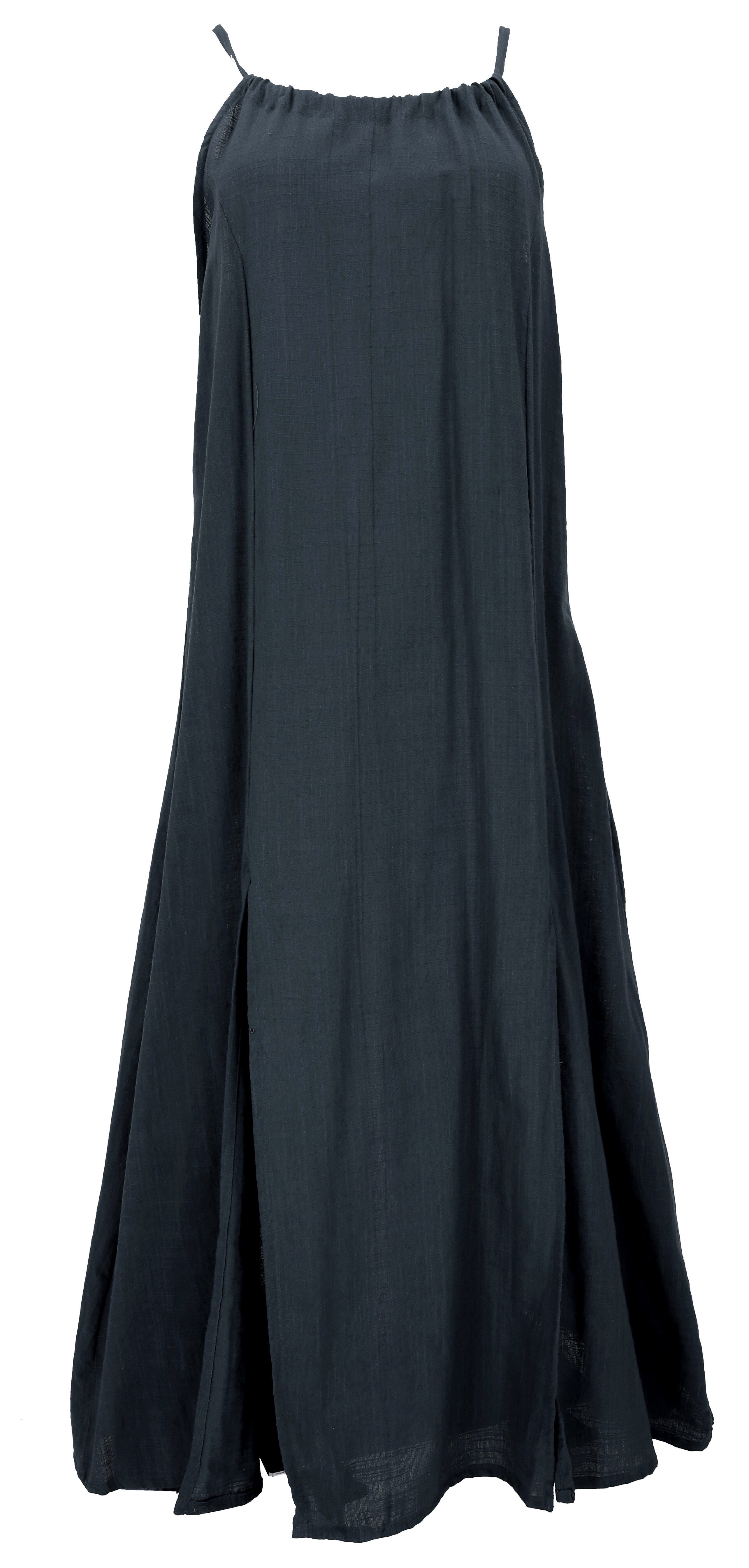 Guru-Shop Midikleid Natürliches Boho Sommerkleid, alternatives.. alternative Bekleidung