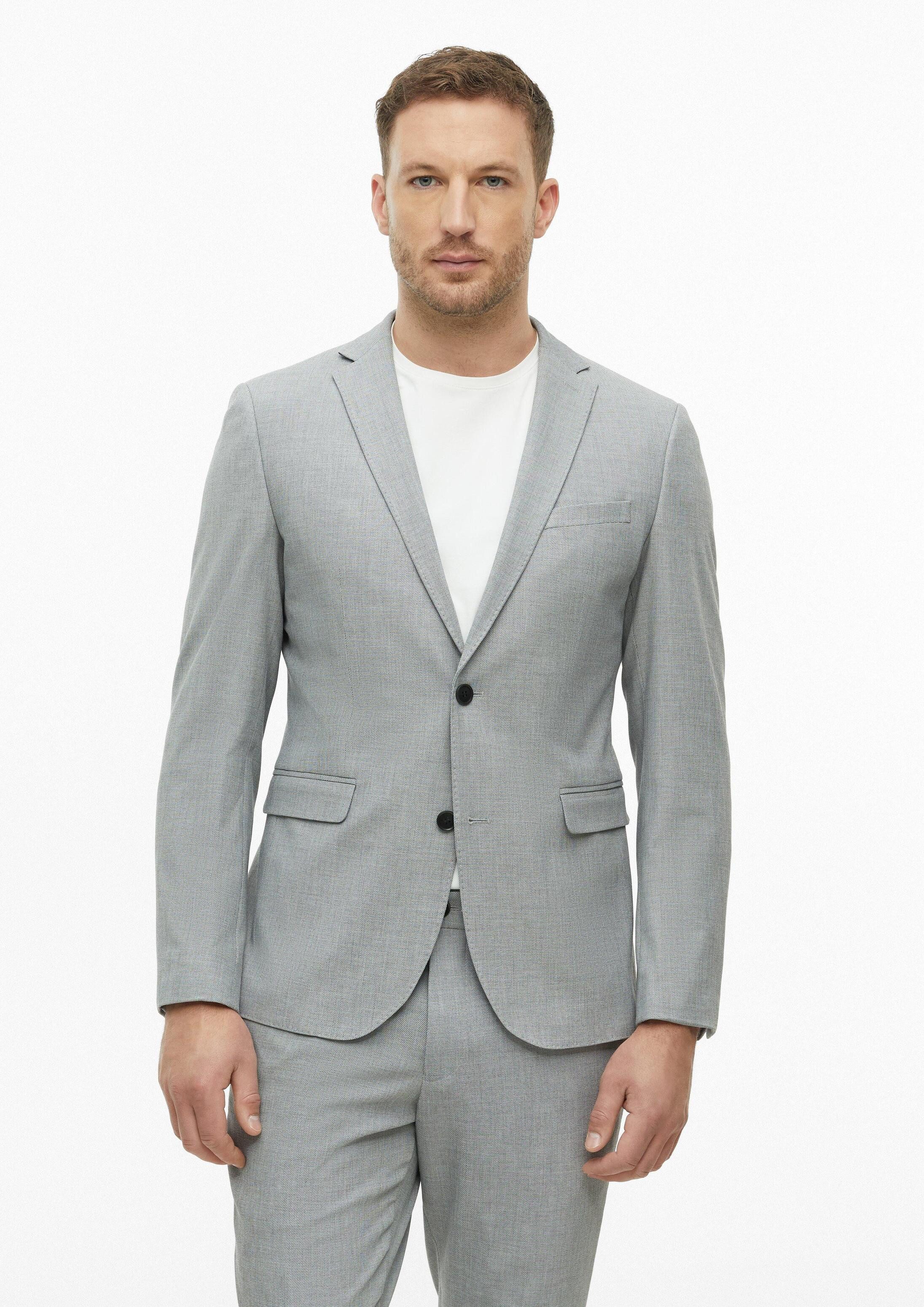s.Oliver Sakko Indoor-Sakko S.OPURE s.O PURE: Sakko im Slim Fit aus Strukturware