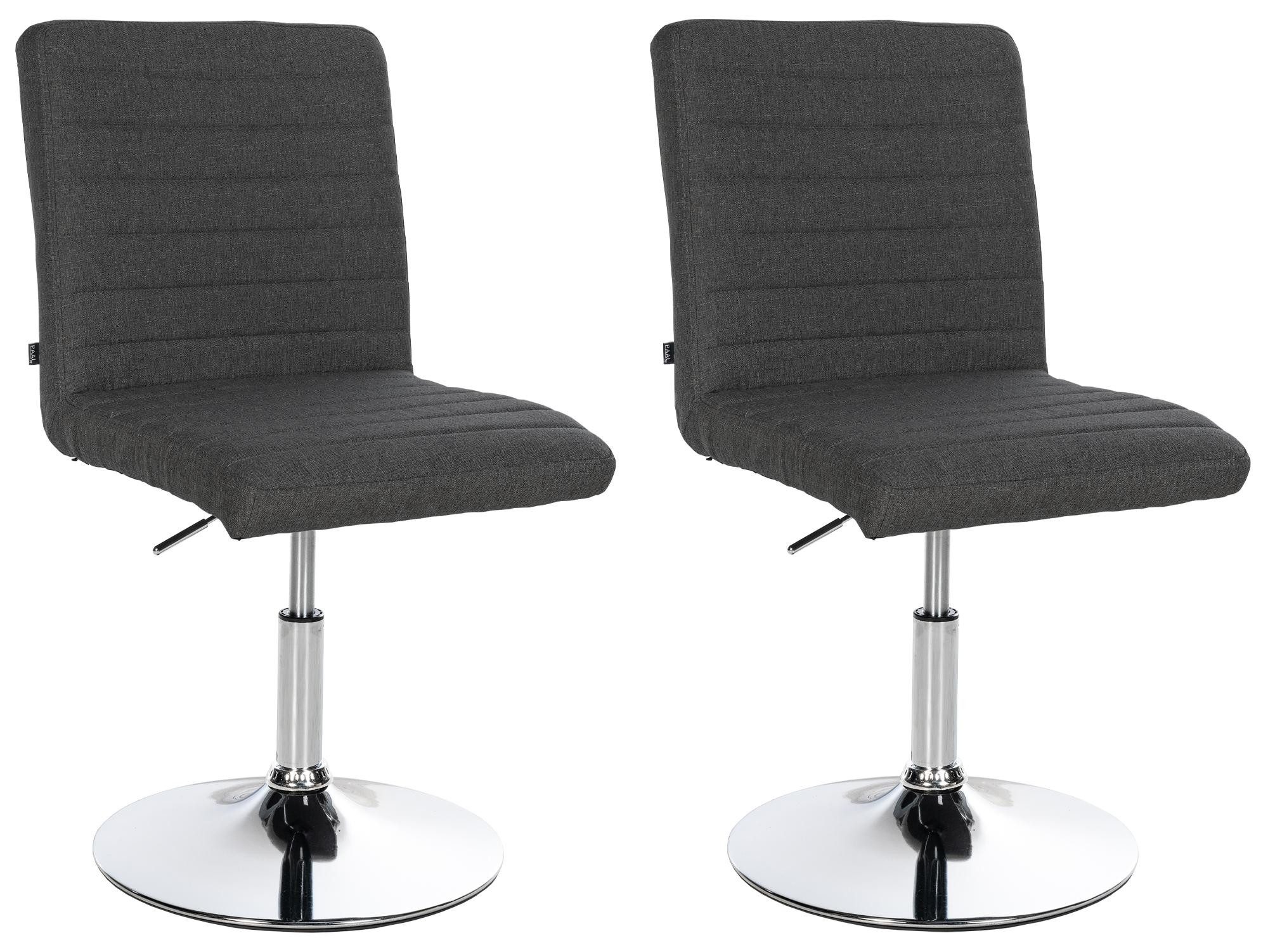 CLP Esszimmerstuhl Elvas Stoff (2er Set, 2 St), drehbar und höhenverstellba günstig online kaufen