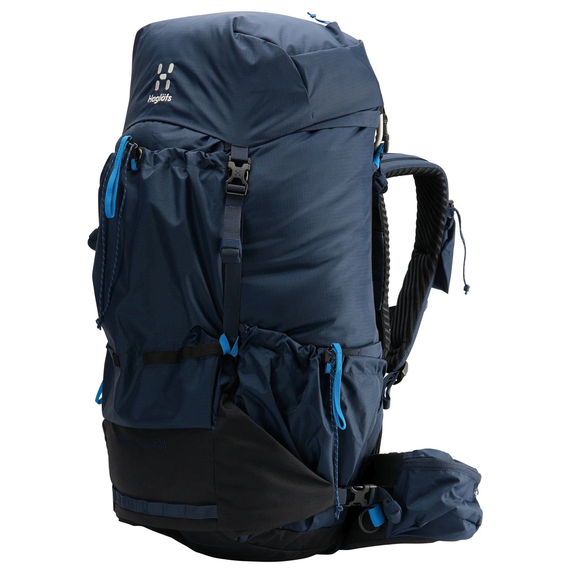 Haglöfs Trekkingrucksack Rugged Mountain Q 60 - Trekkingrucksack 75 cm tarn blue/true black