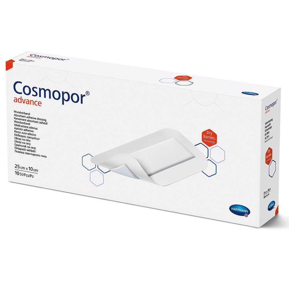 PAUL HARTMANN AG Wundpflaster Hartmann Cosmopor® Advance Wundverband 25x10 cm (1