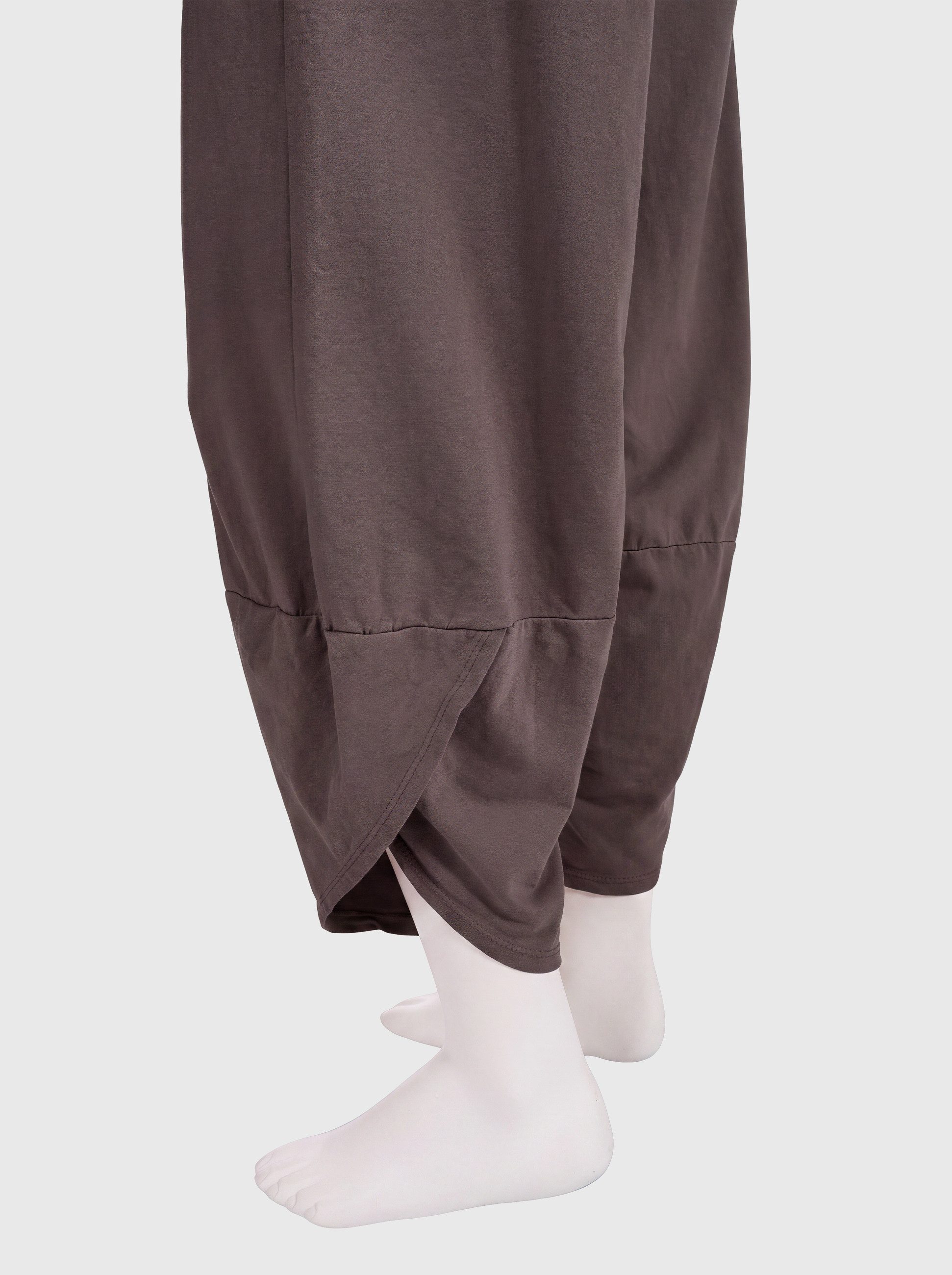PEKIVESSA Jogginganzug Oversized Kurzarm Sweatanzug Set mit 7/8-Hose (2-tlg), Sweatshirt & Sweatpants 2-tlg. – Bild 5 von 5